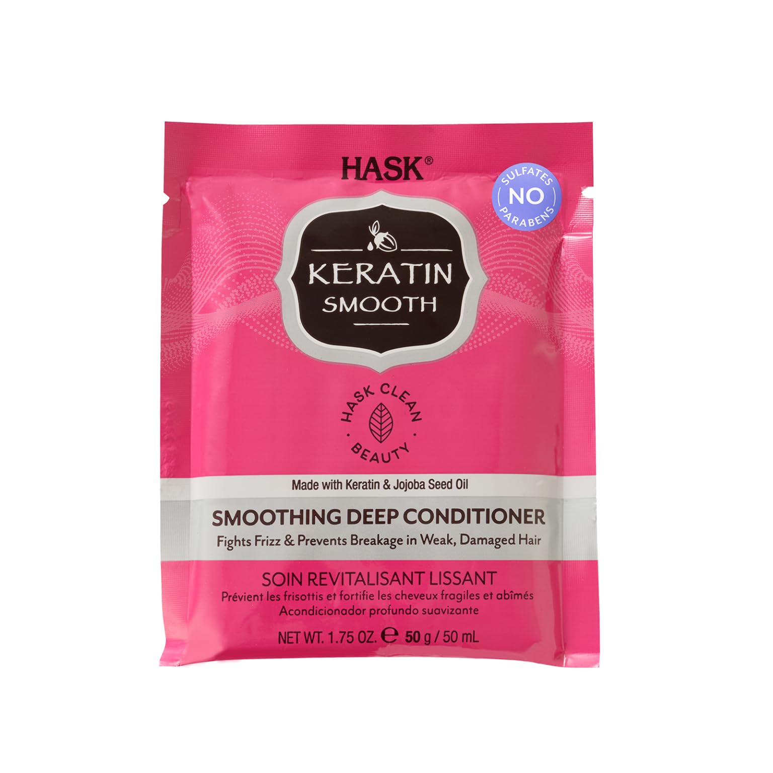 Hask Keratin Protein Deep Conditioning Hair Treatment 1.75 oz by Hask