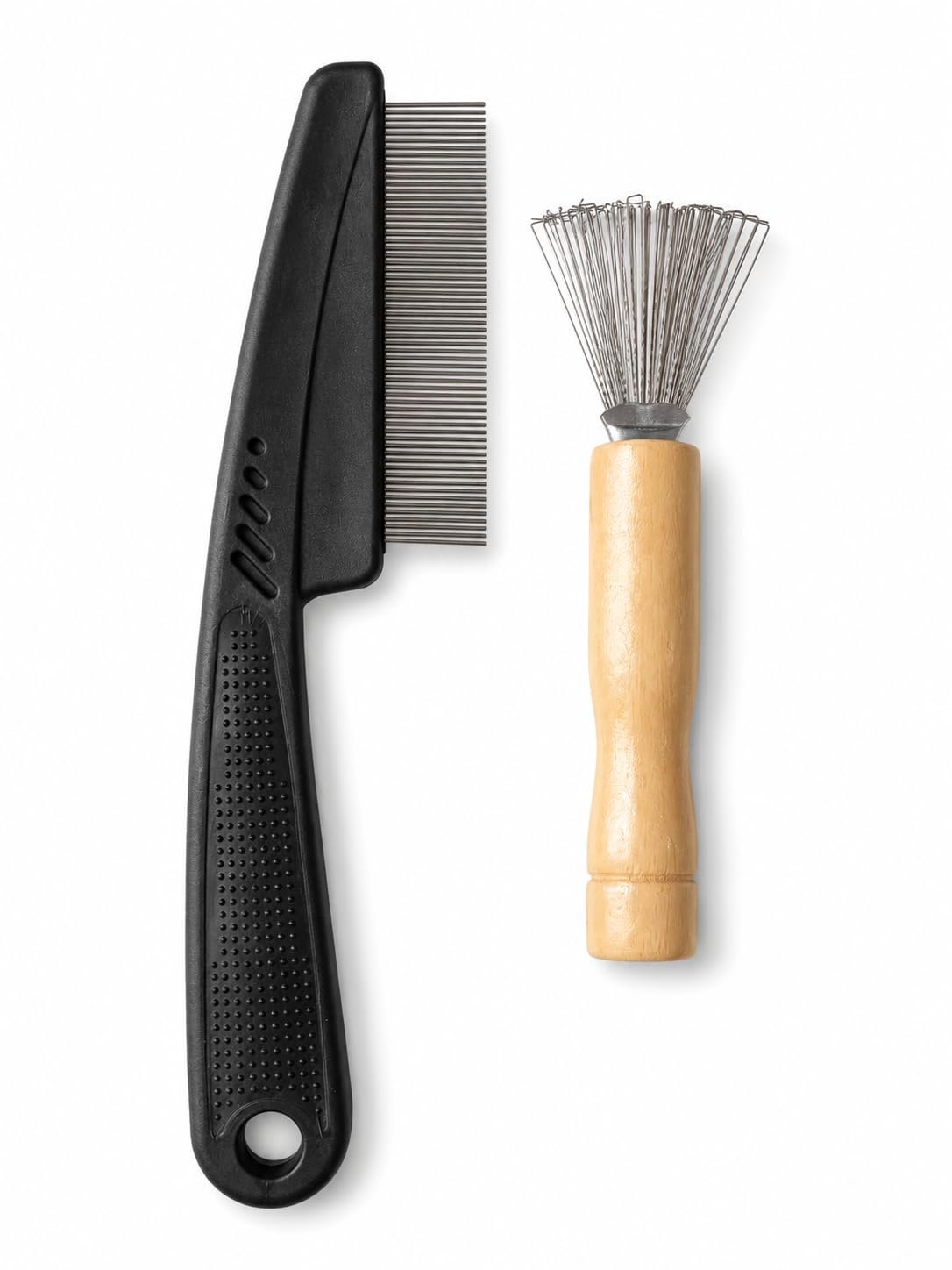 Dandruff Comb for Men and Women, Fine Tooth Scalp Comb with Cleaning Brush