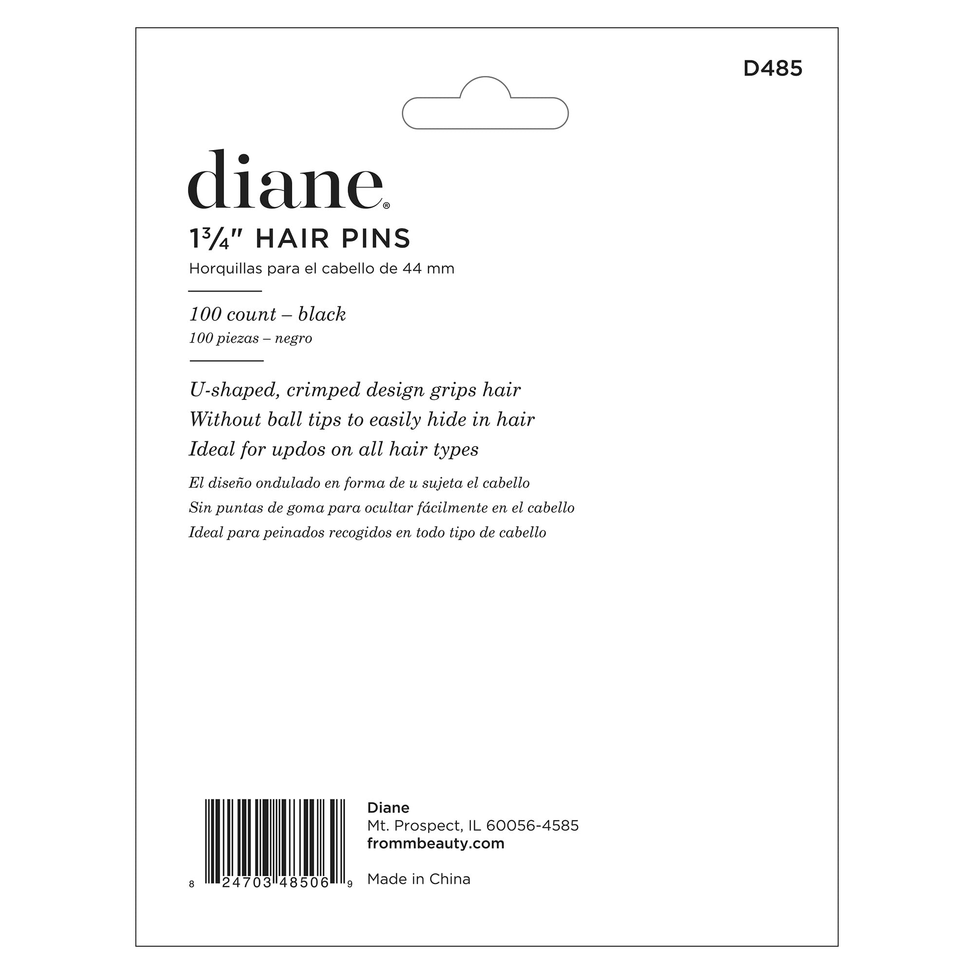 Diane Hair Pins without Ball Tips