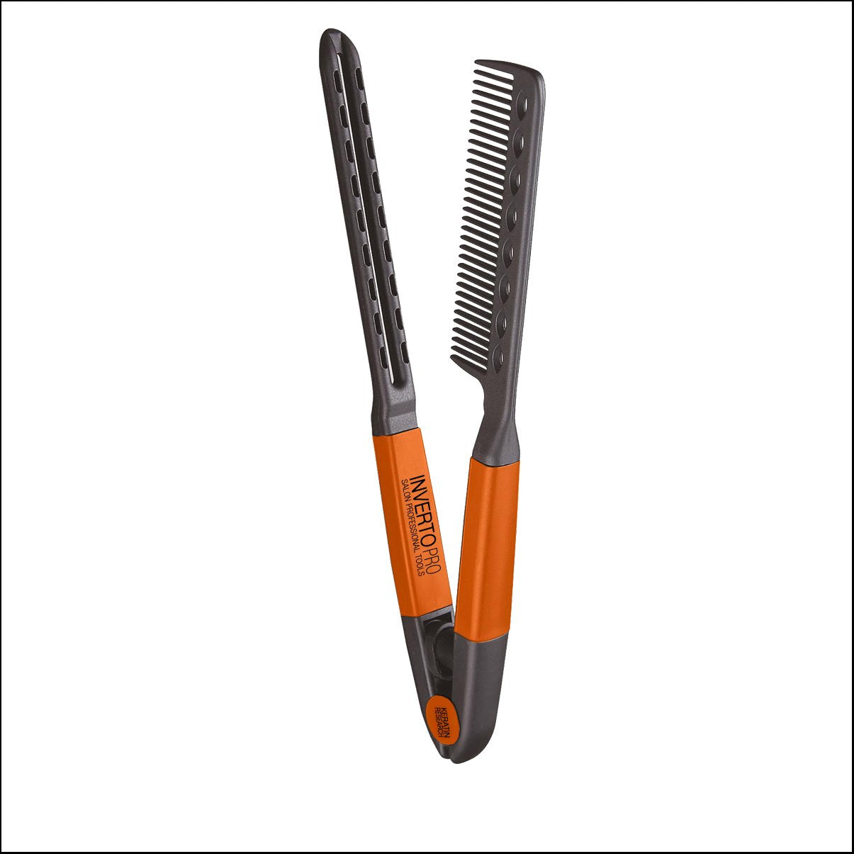 Straightening Easy Comb High Heat resistant for Brazilian Keratin Hair Treatment and Straightening Spring Action for Speedy flat
