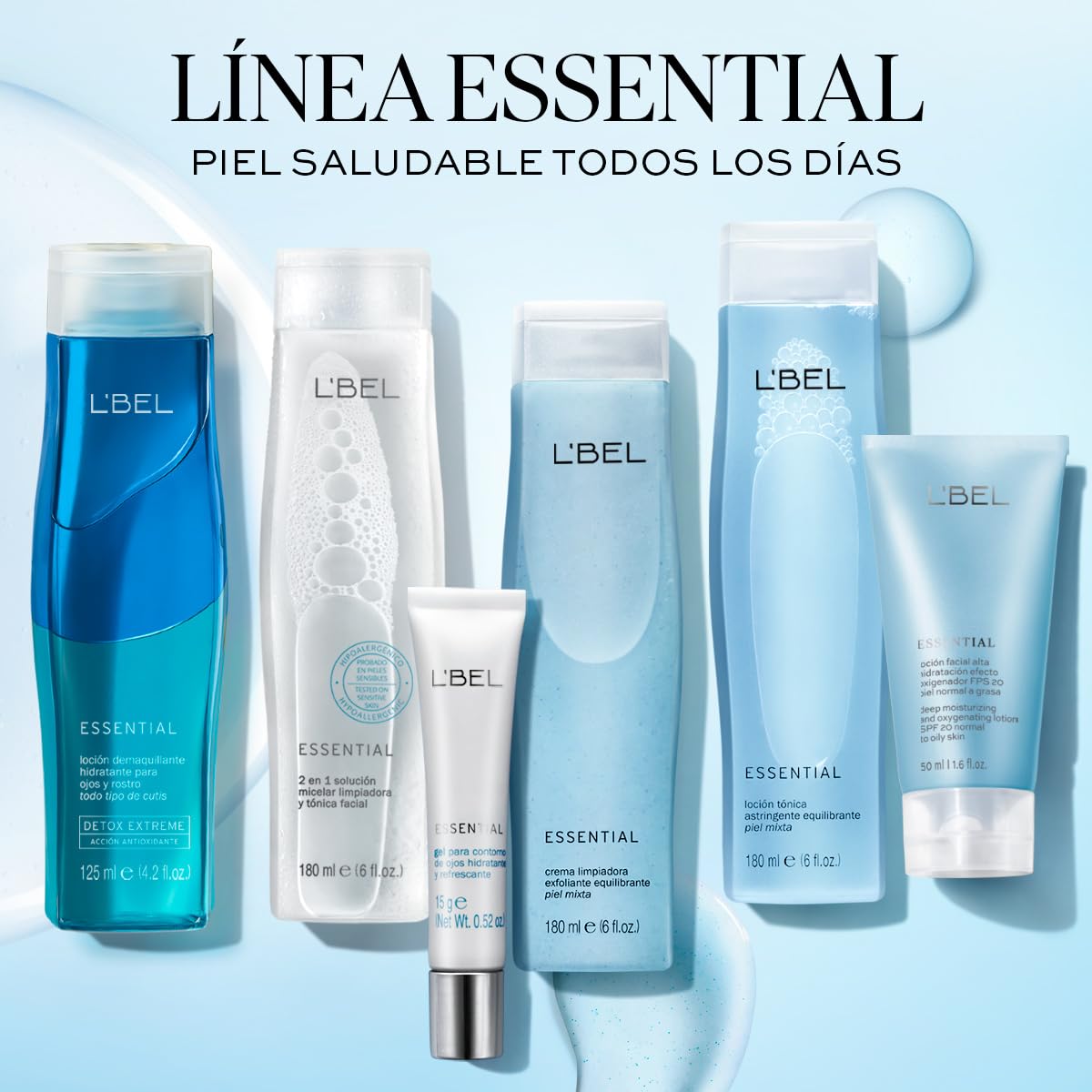 L'Bel Essential Contorno De Ojos Hidratante Y Refrescante - L'Bel Essential Moisturizing And Refreshing Eye Contour .52 Oz (15G)