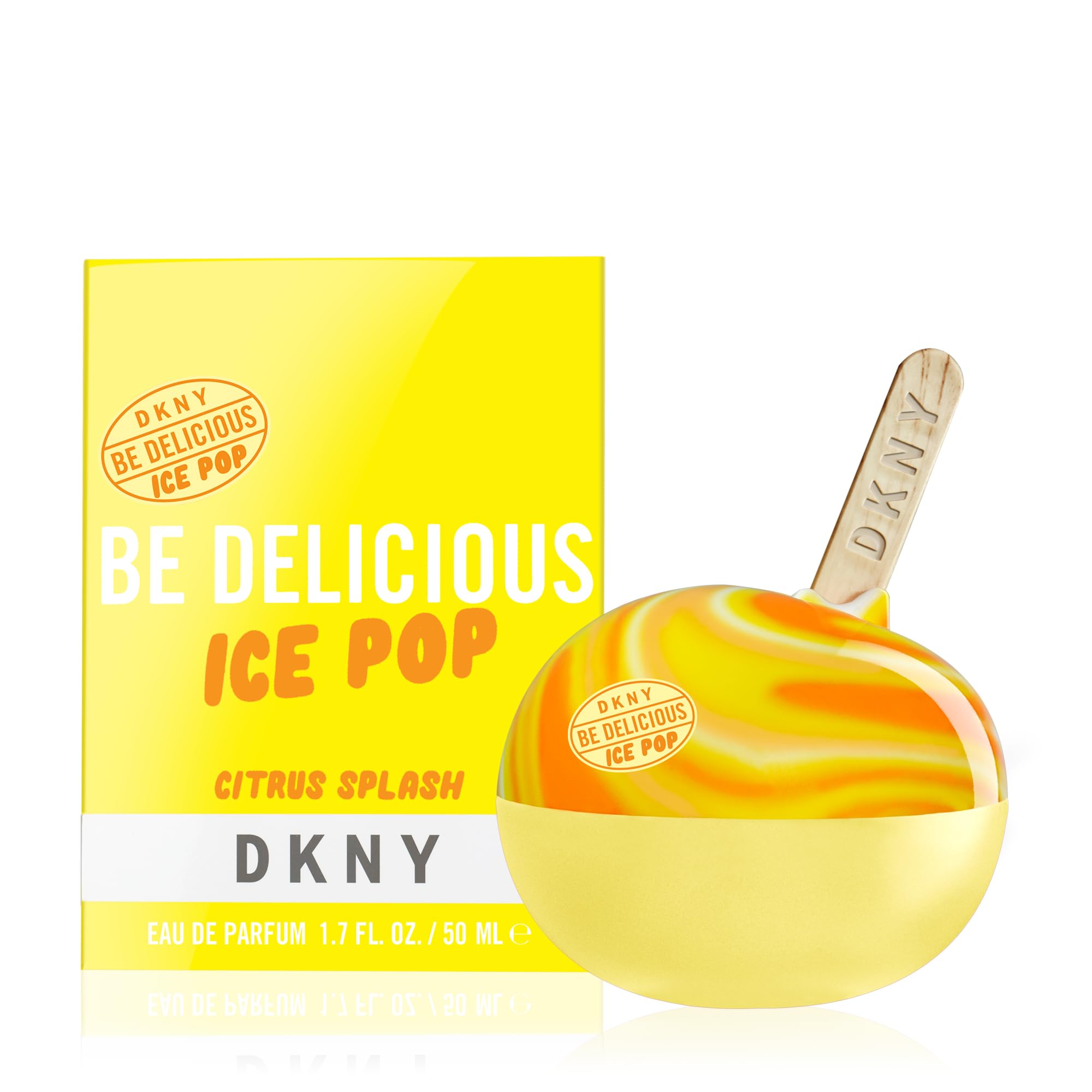 DKNY Be Delicious Ice Pop Eau de Parfum Perfume Spray For Women, Citrus Splash, 1.7 Fl. Oz.