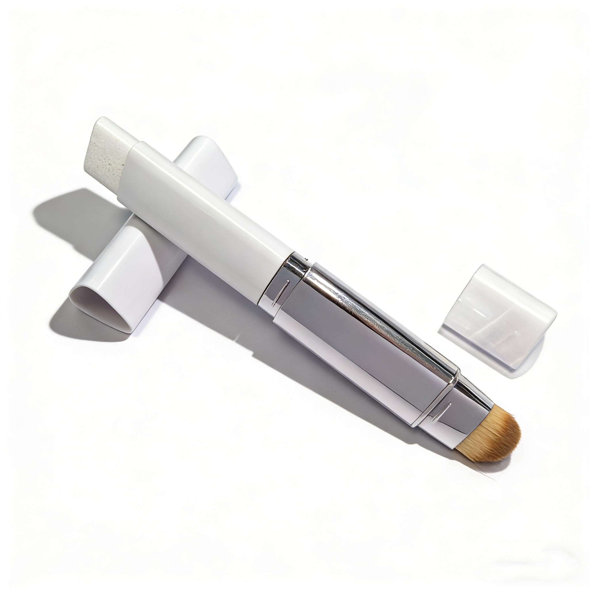 Color Changing Foundation Stick, Cover Cream Stick V Korean Foundation Sticks With Brush Head, Full Coverage Concealer, For All 
