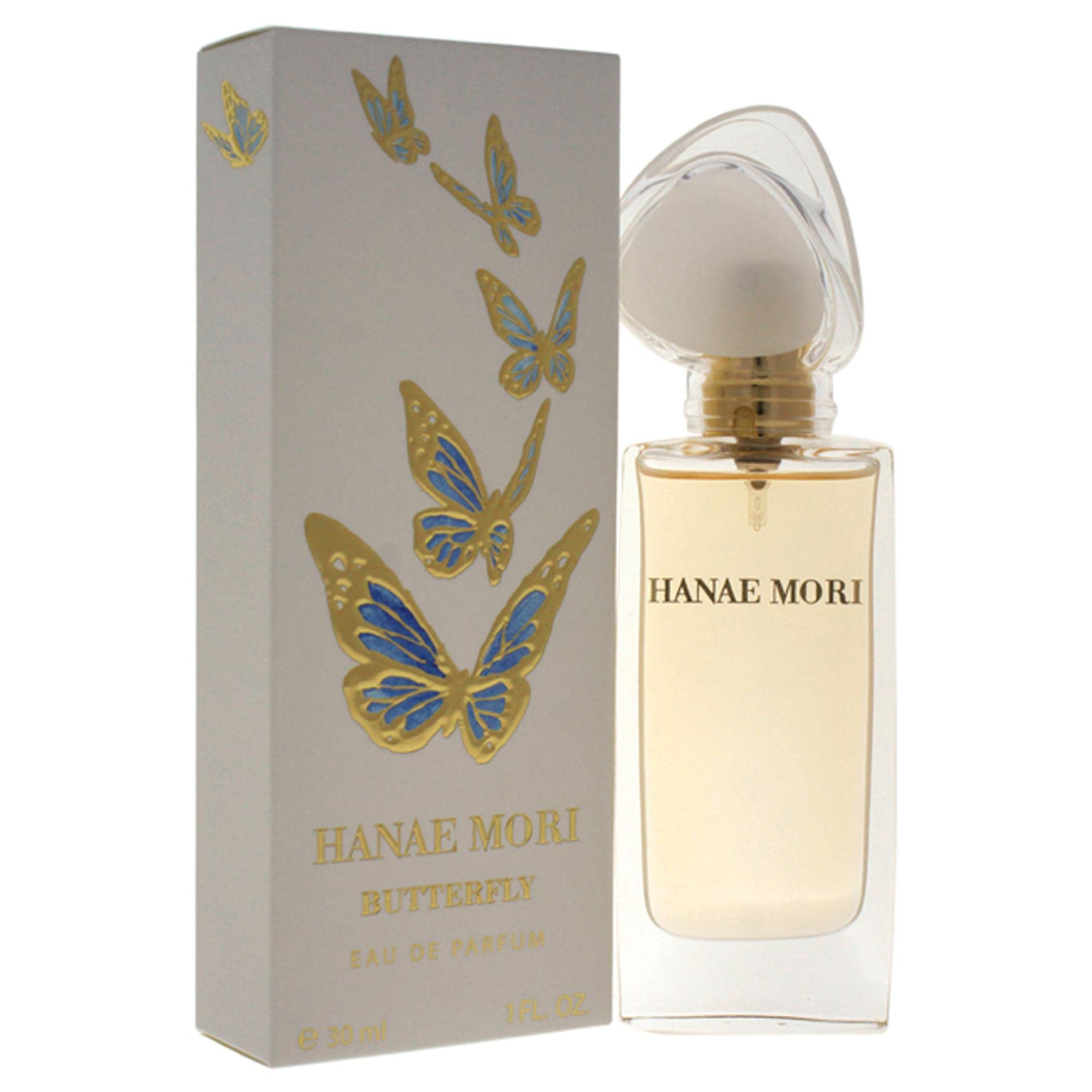 Hanae Mori Eau de Parfum Butterfly Spray, 1 Ounce