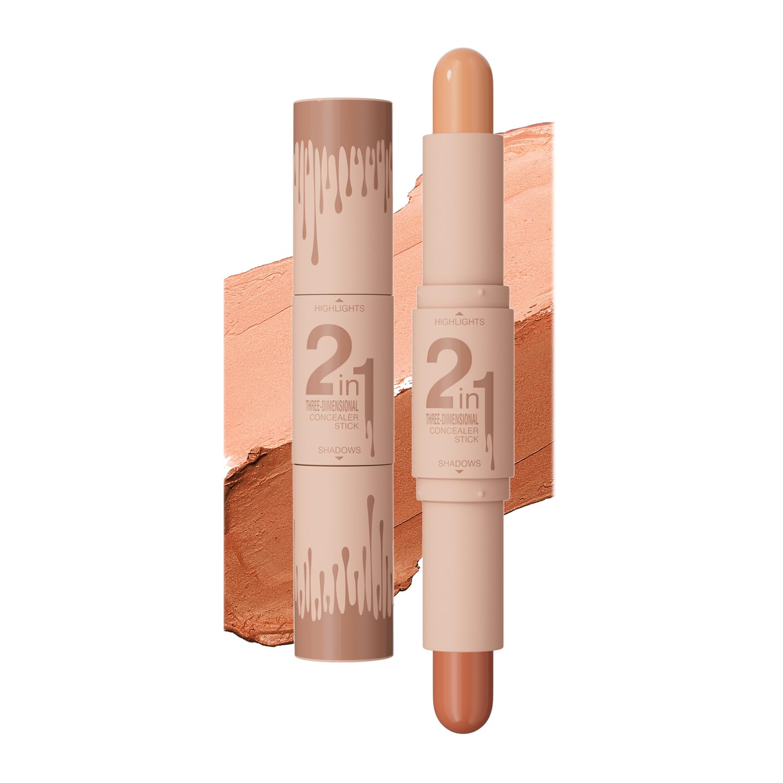 DualEnded Contour & Highlight Stick 2in1 Cream Bronzer (#3)