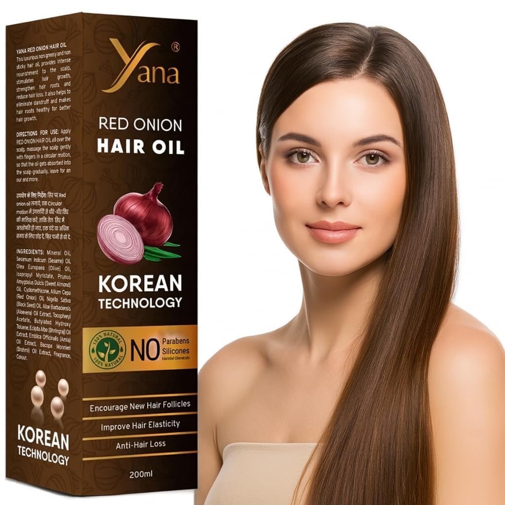 Yana Red Onion Hair Growth | Regrowth Oil Hair Growth for women