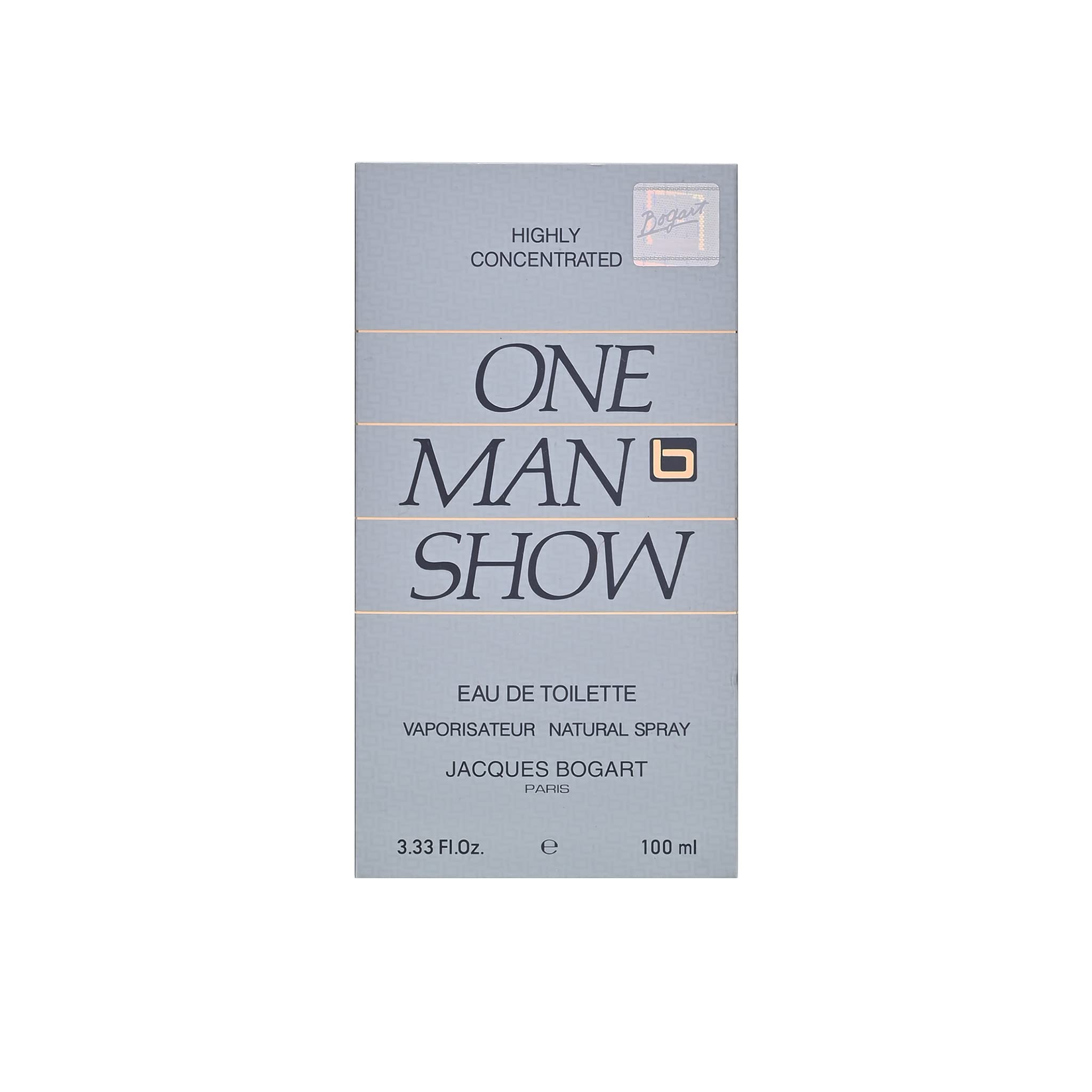 Jacques Bogart One Man Show Eau De Toilette Spray For Men, 3.3 Ounce