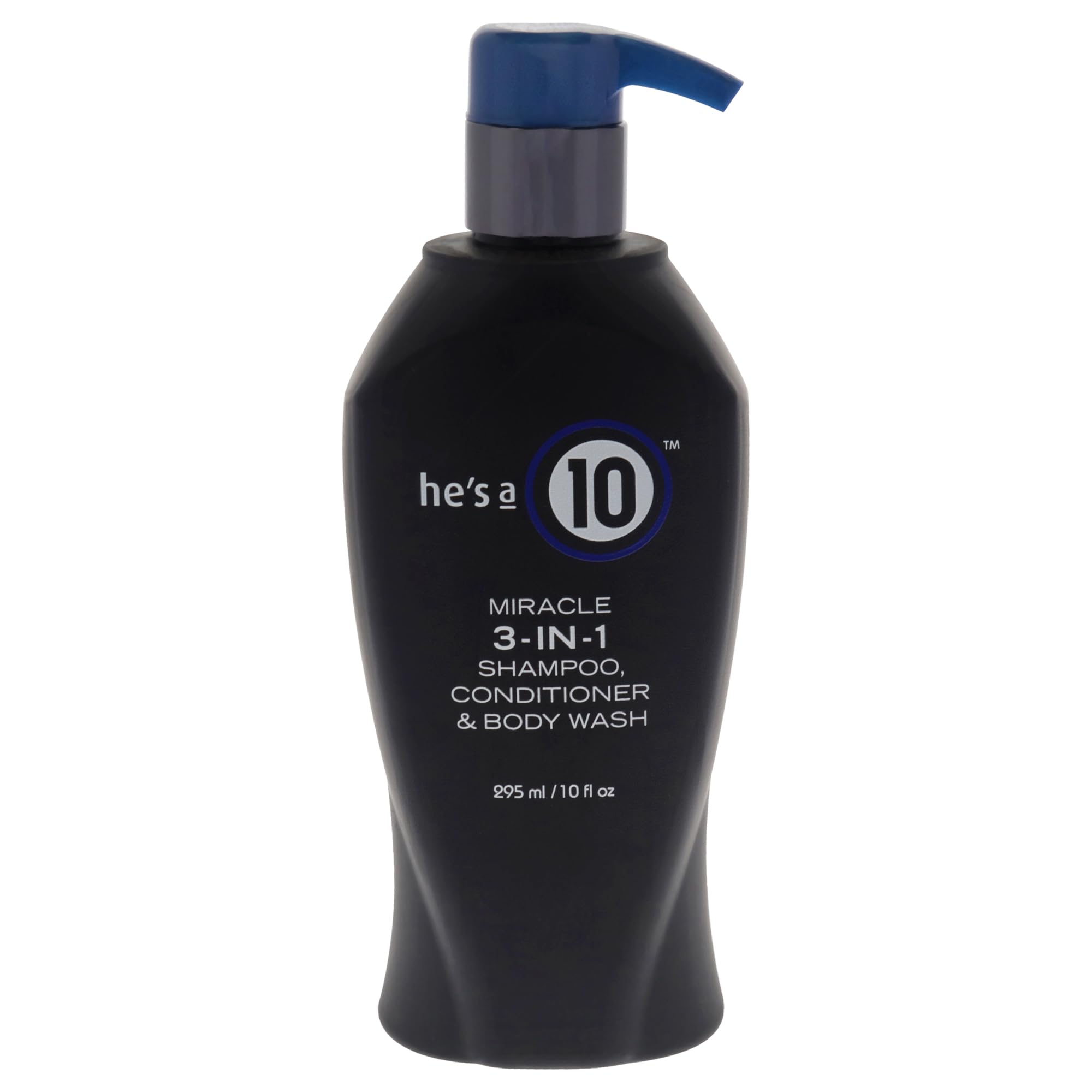 Its A 10 Haircare Hes A Miracle 3-In-1 Shampoo, Conditioner And Body Wash, 10 Fl Ounces