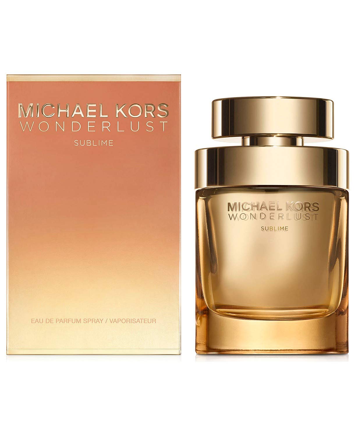 Michael Kors Wonderlust Sublime Eau De Parfum Spray, 3.4 oz, Polyester, No Color, Model 0022548412824