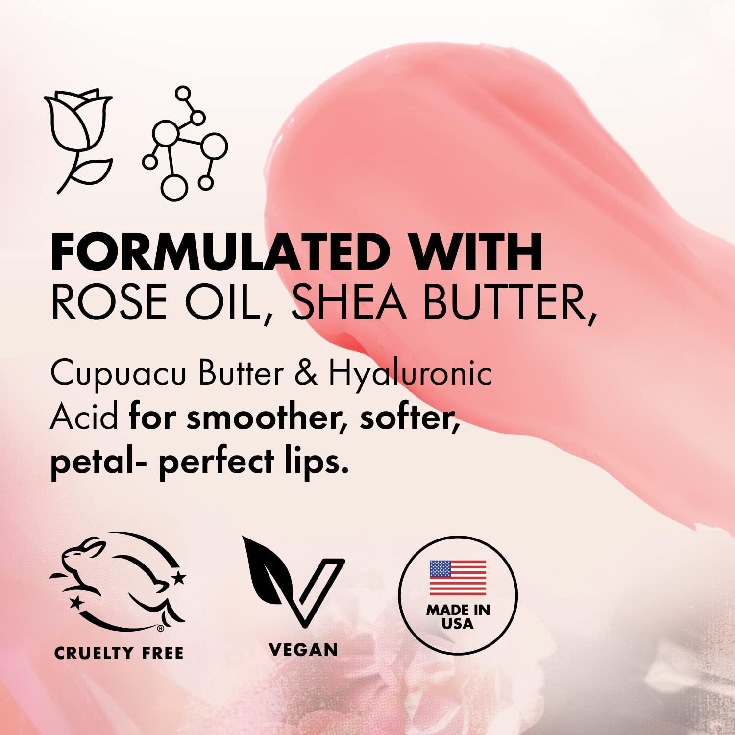 Milani Rose Butter Lip Mask - Overnight Lip Mask To Moisturize And Condition Lips