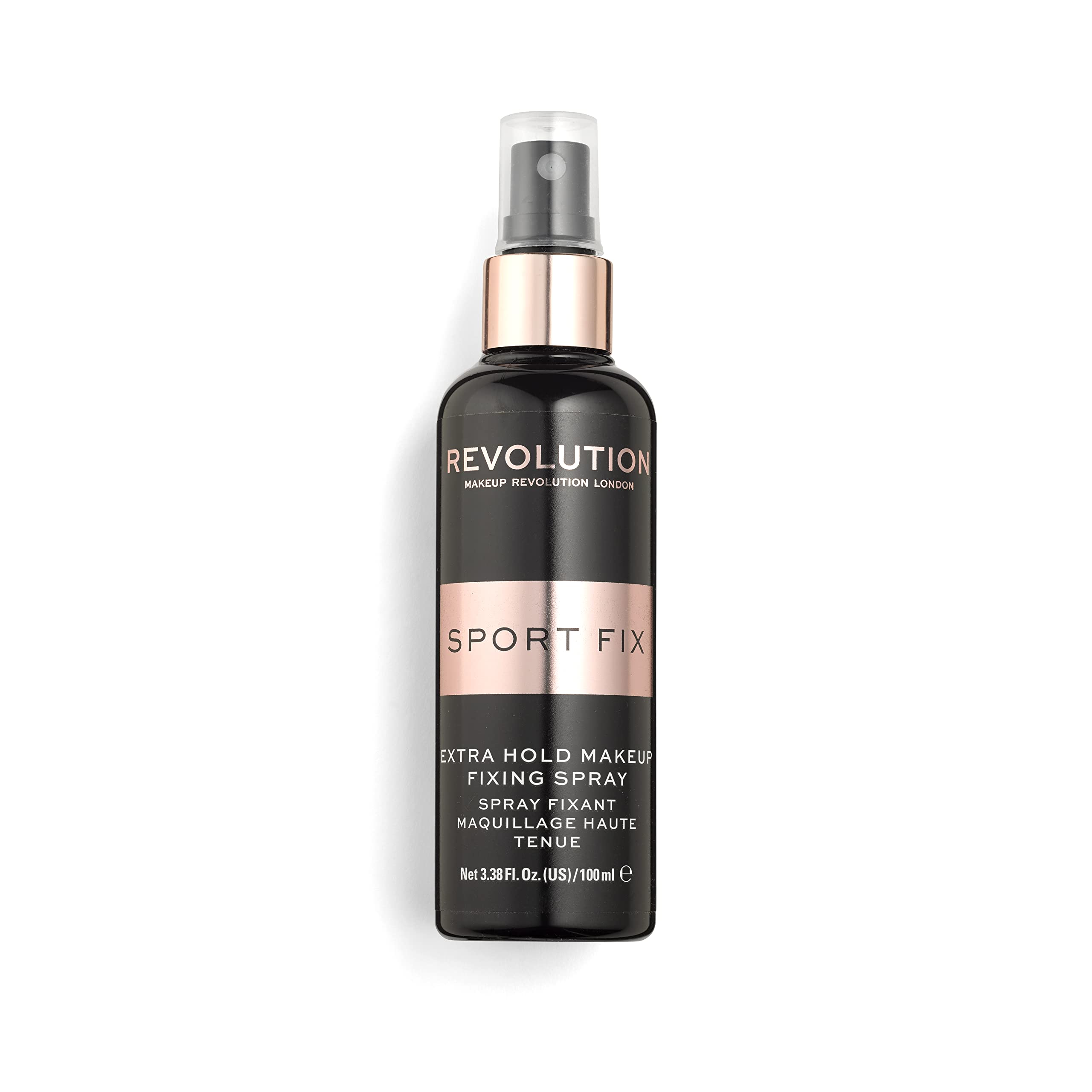 Makeup Revolution Sport Fix Fixing Spray, Fit & Flawless, for Long Lasting Makeup, Vegan & Cruelty-Free, 3.38 Fl Oz