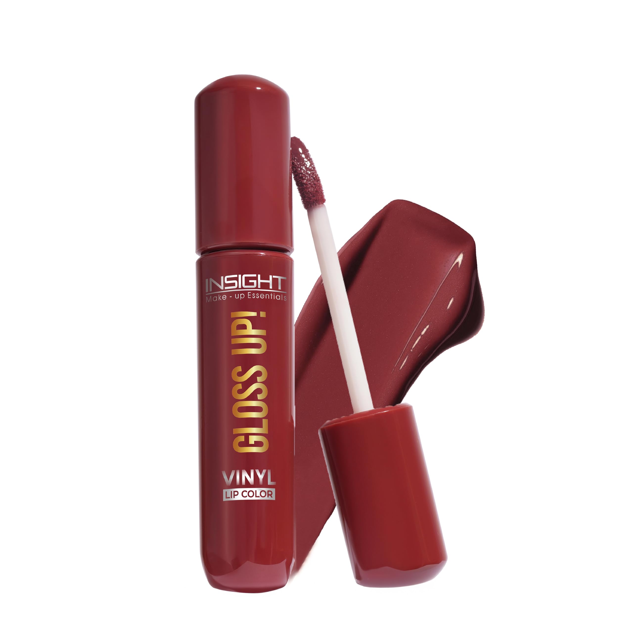Insight Gloss Up Lip Color  Earthy Rose | HighGloss Finish | NonTransfer | Smudge Proof | Rich Pigmentation | Lightweight, Lo