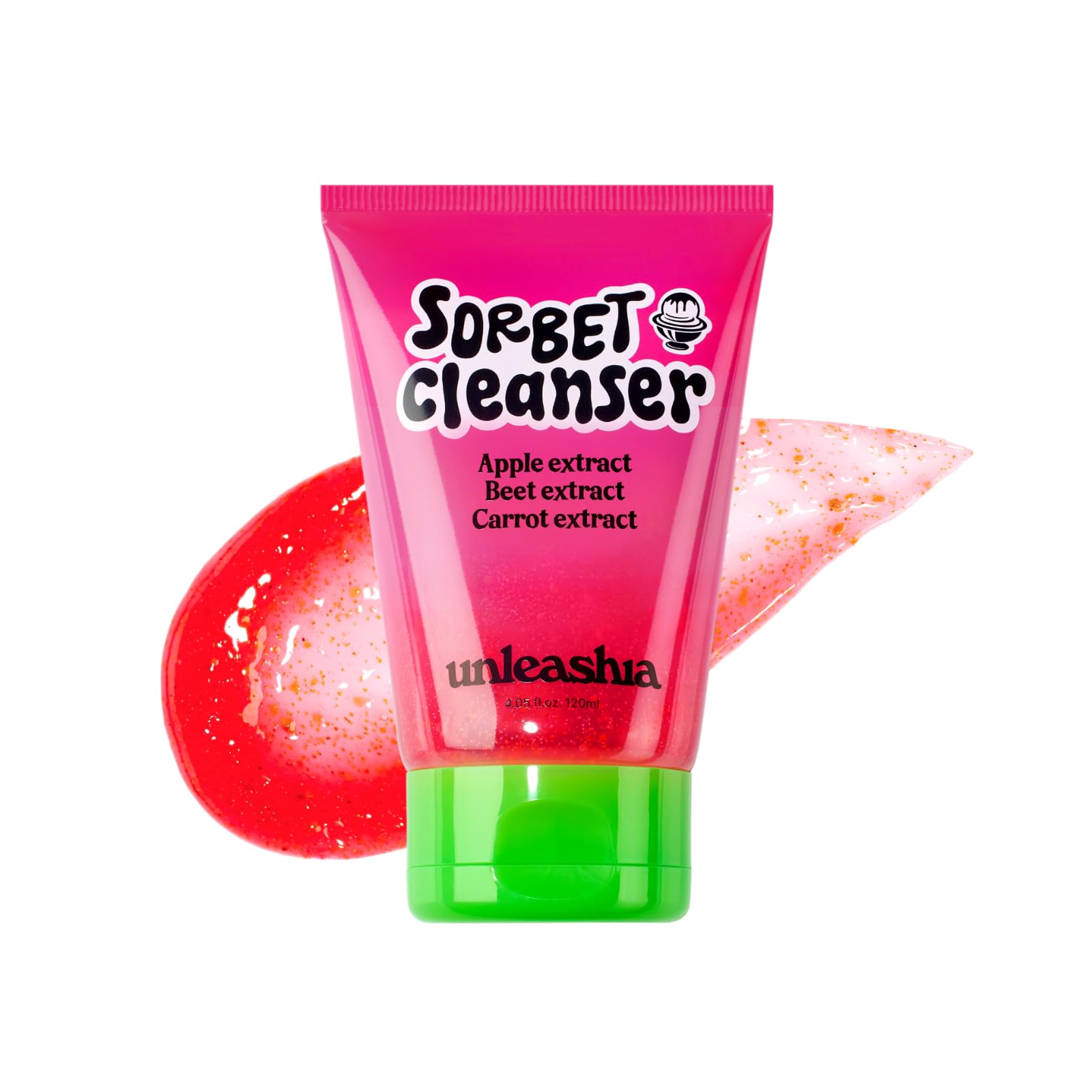 UNLEASHIA ABC Sorbet Cleanser, Hydrating, Pore Deep Cleansing, Face Wash