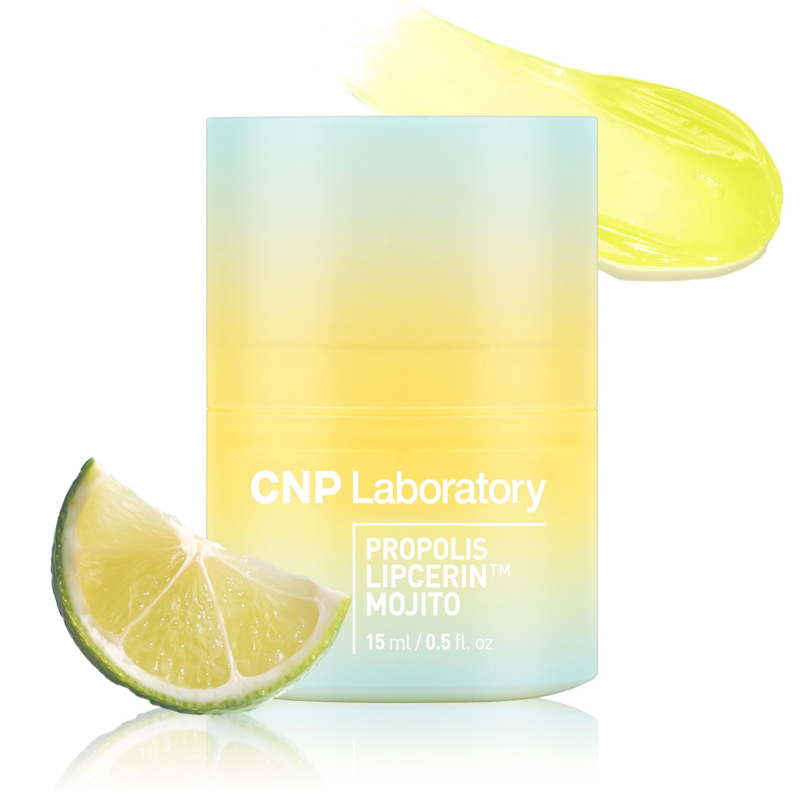 Cnp Honey Lip Butter Mojito (0.5 Fl.Oz) - Propolis Lipcerin Lime Flavor Lip Butter, Hydrating Overnight Manuka Lip Plumper & Bal