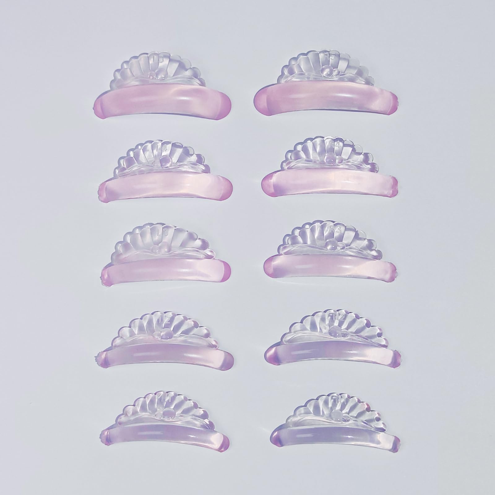 Lash Lift Pads Libeauty 2024 New Shell Shape Eyelash Lift Rod Reusable Silicon Lash Perm Shield DIY Use at Home or Salon Lash Li