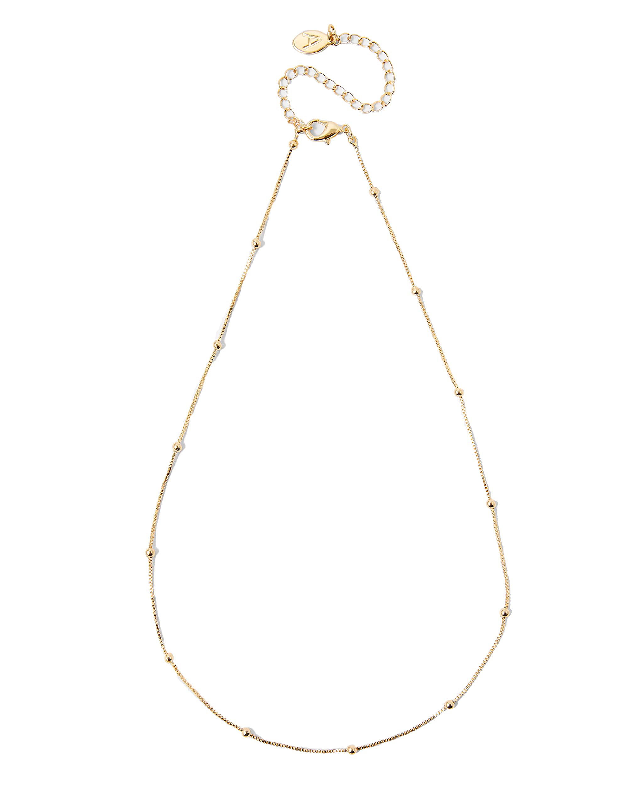 Accessorize London Beaded Chain Necklace|One Size