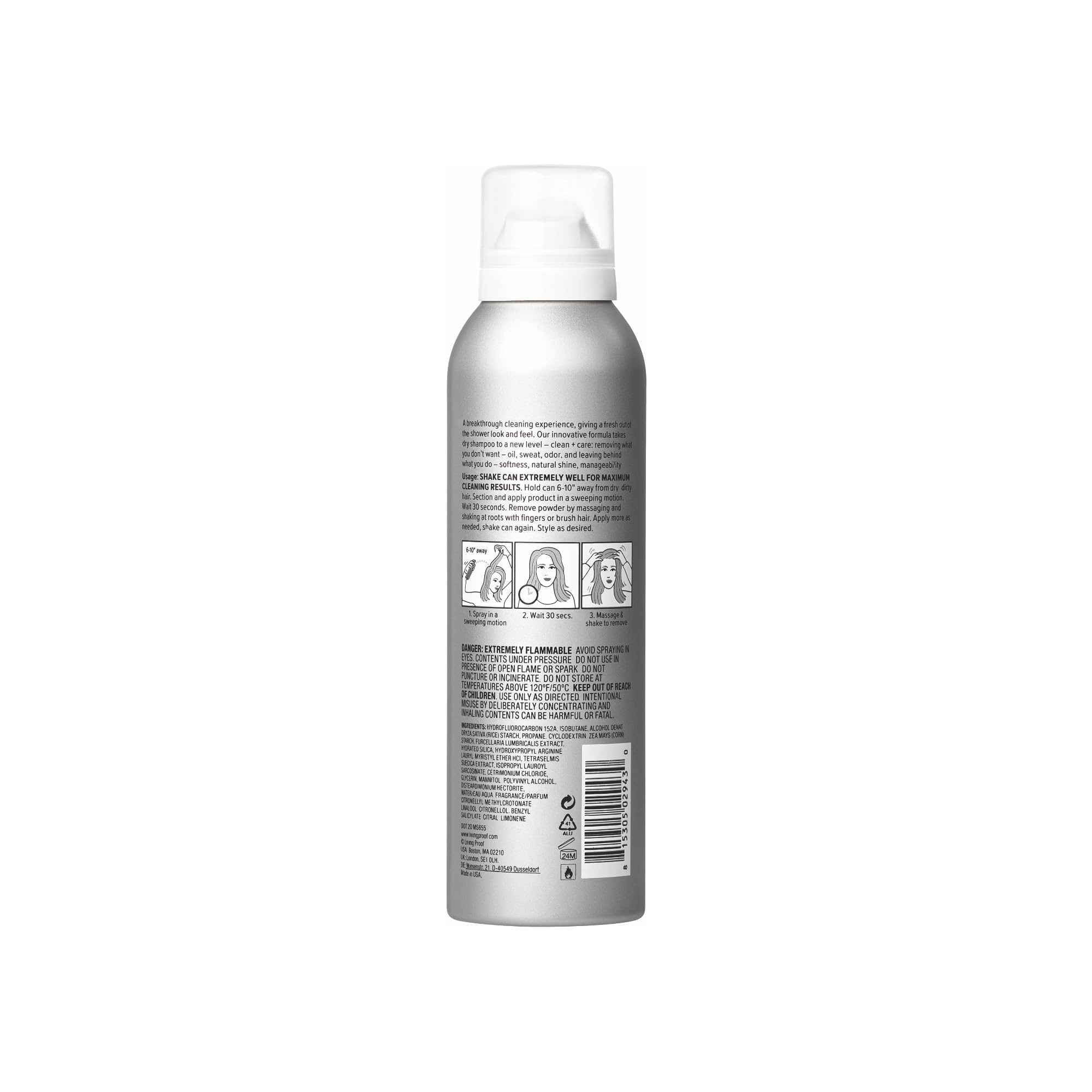 Living proof Dry Shampoo, Perfect hair Day Advanced Clean, Dry Shampoo for Women and Men, 5.5 oz