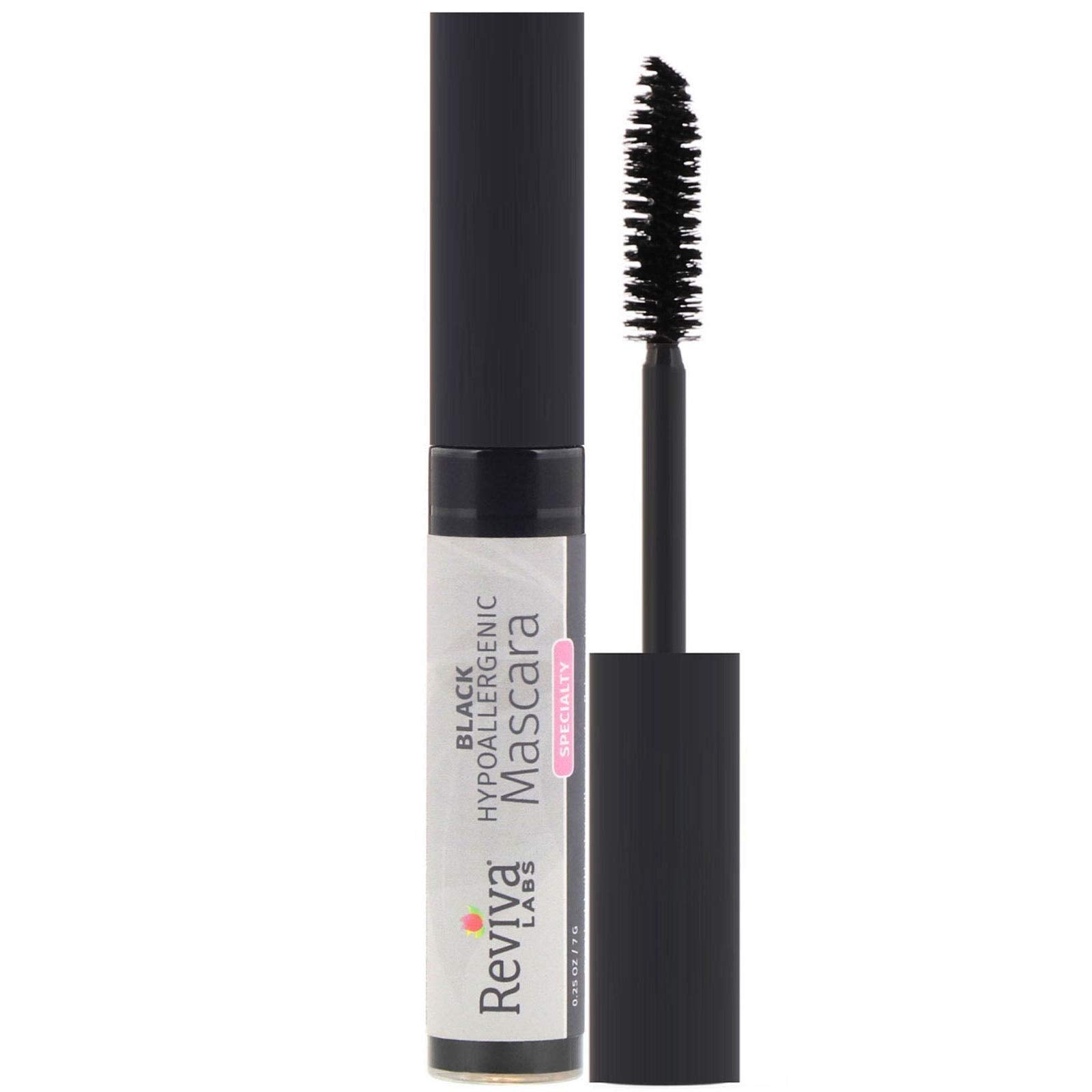 Reviva Labs HypoAllergenic Mascara, Super Lash Black, 0.25-Ounces (Pack of 3)