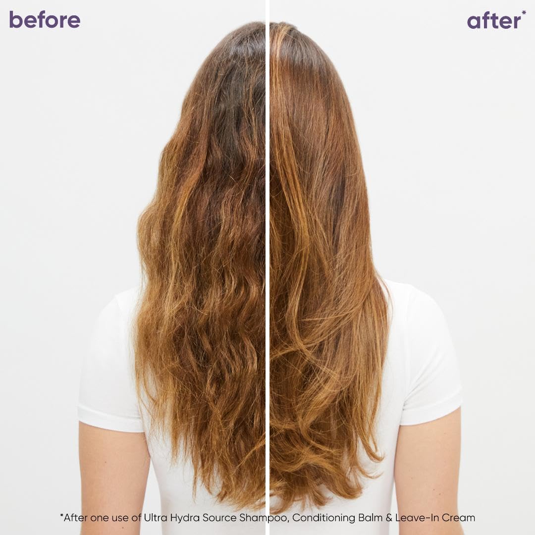 Biolage Ultra Hydra Source Shampoo | Deep Hydrating Shampoo For Very Dry Hair | Moisturizes Hair To Prevent Breakage | Paraben &