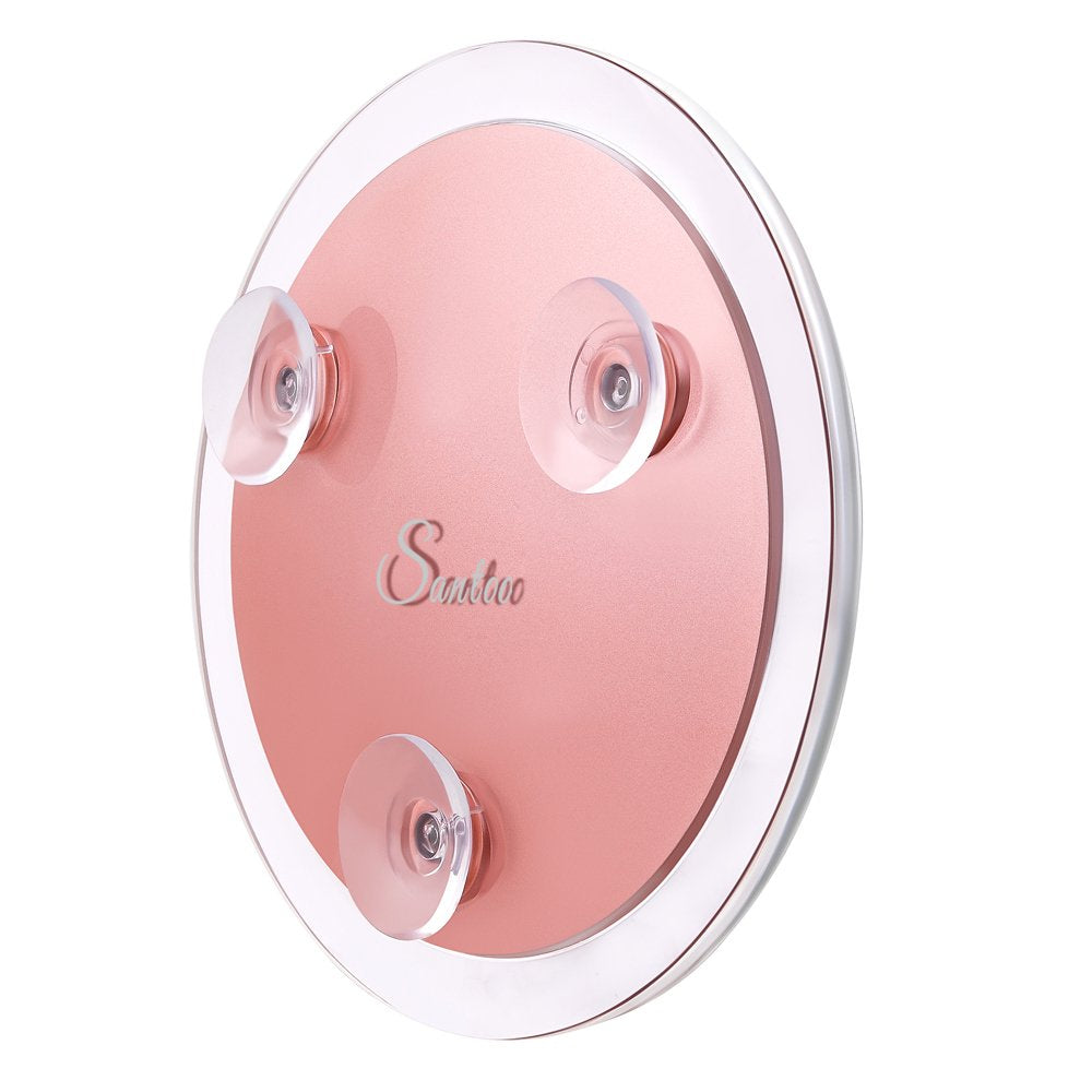 Santoo 10X Magnifying Mirror With 3 Mounting Suction Cups Use For Precise Makeup - Eyebrows/Tweezing - Blackhead/Blemish Removal