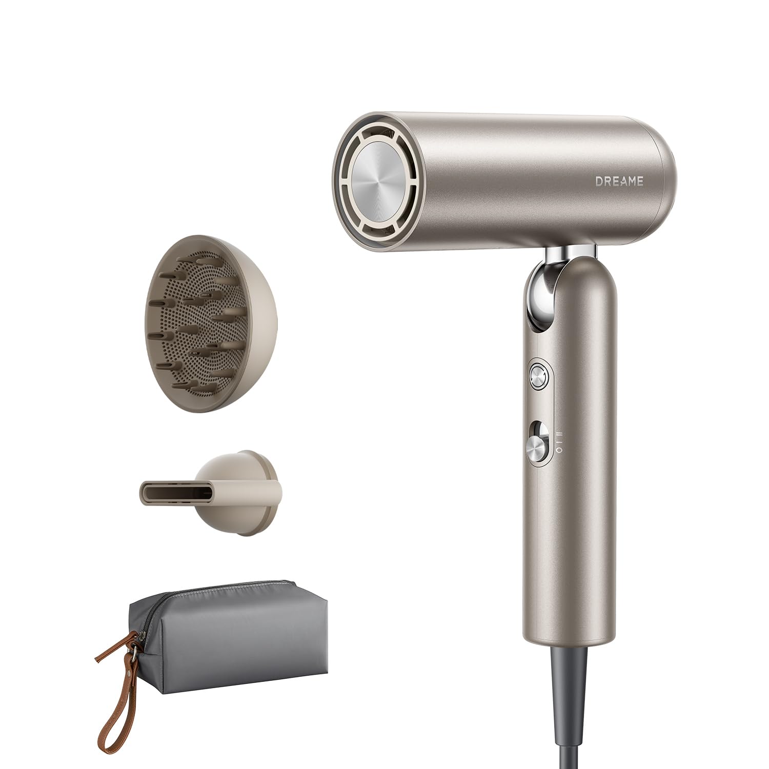 Dreame Pocket Hair Dryer 2026 New, Fast Drying, HighSpeed Brushless Motor