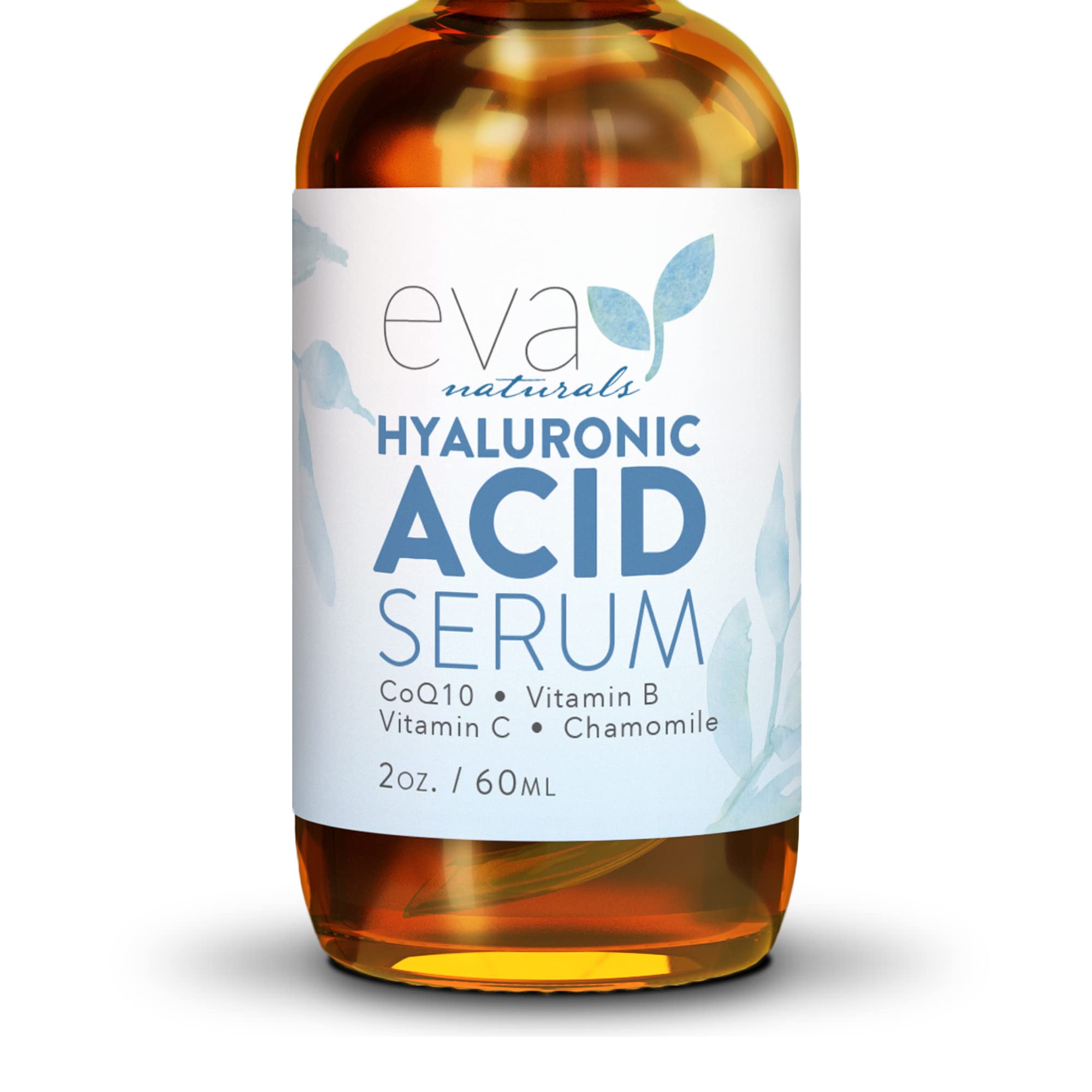 Pure Hyaluronic Acid Serum For Face - Facial Serum - Wrinkles And Fine Lines - Perfect Hydrating Serum For Face And Dry Skin - P
