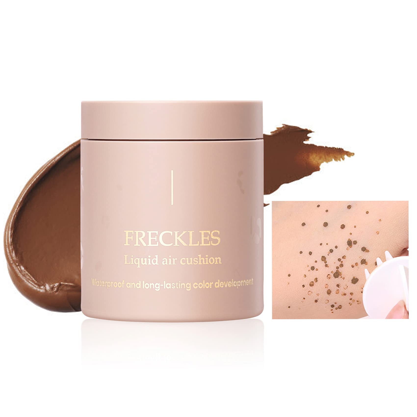 Walulan Freckle Pencil Sweatproof Waterproof Long Lasting Small Freckle Stamp Airbrush Foundation Spot