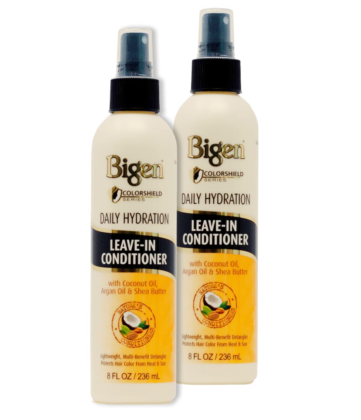 Bigen Colorshield Daily Hydration Leave-In Conditioner 8 fl oz (Pack of 2)