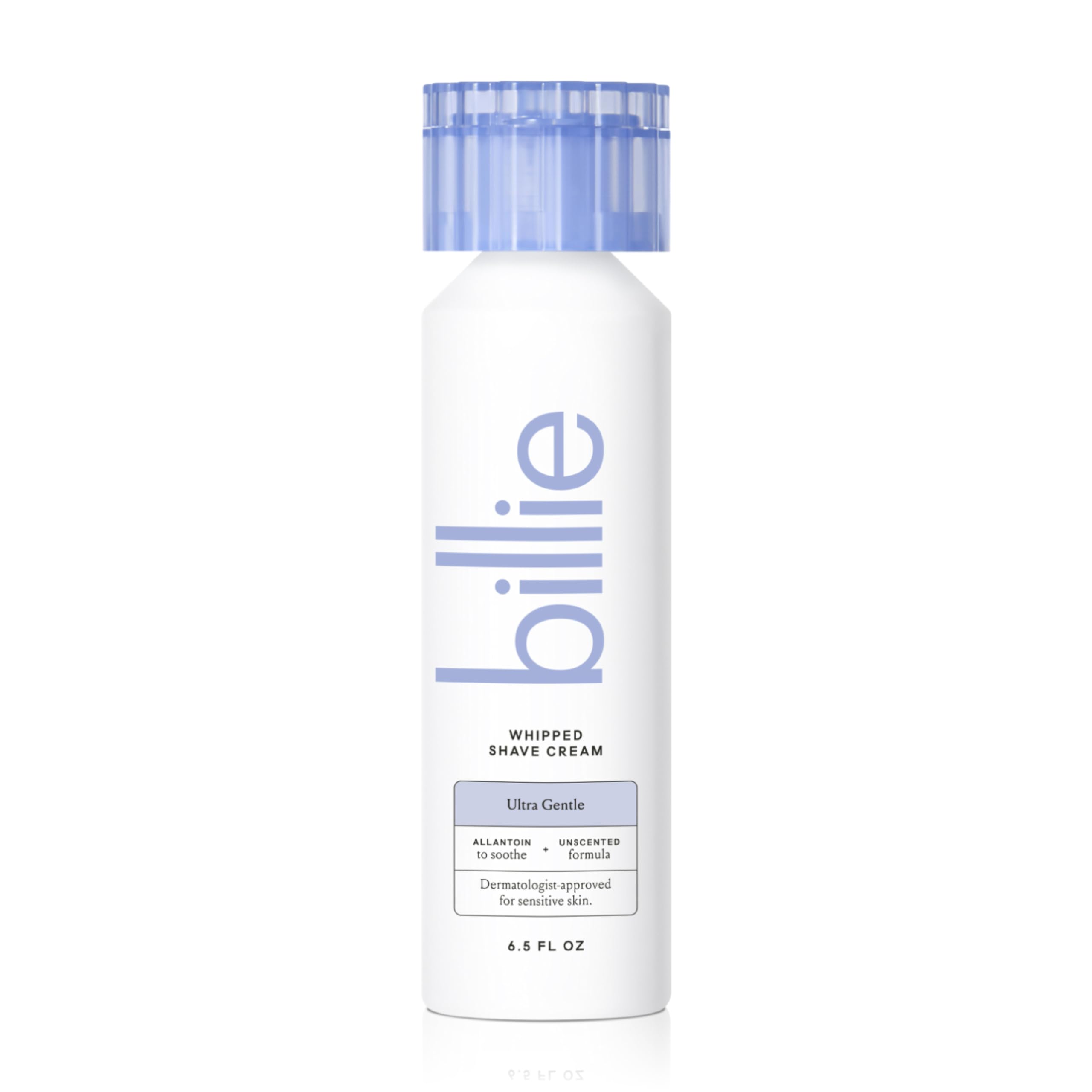 Billie Whipped Shave Cream - Ultra Gentle Protection - Fragrance-Free & Dermatologist-Approved - Designed for Sensitive Skin - 6