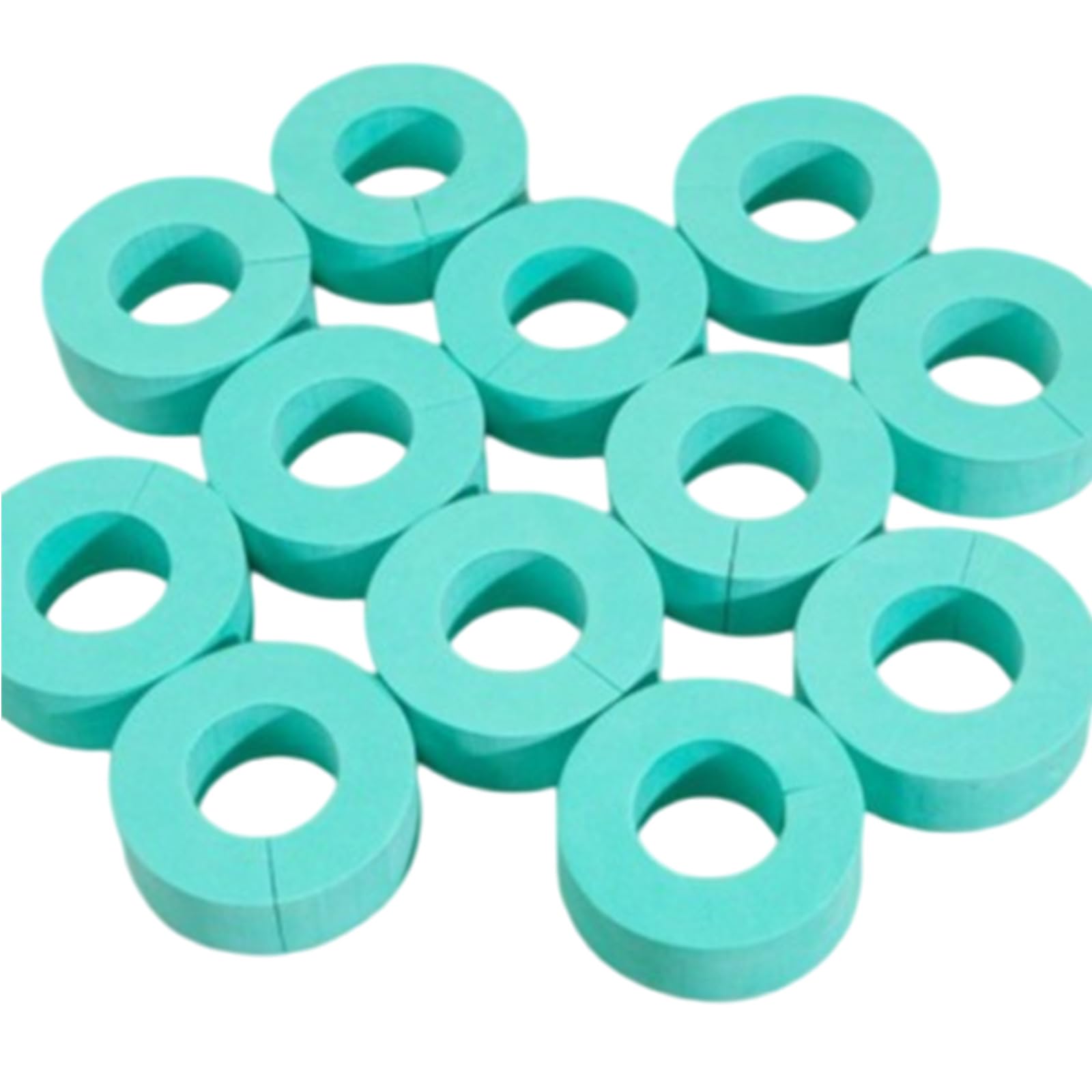 YUEHUINIAO 12Pcs Heatless Blowout Heatless Curlers Sponge C Shape Rollers Hair Curlers Reusable Hair Rollers for Blowout Look