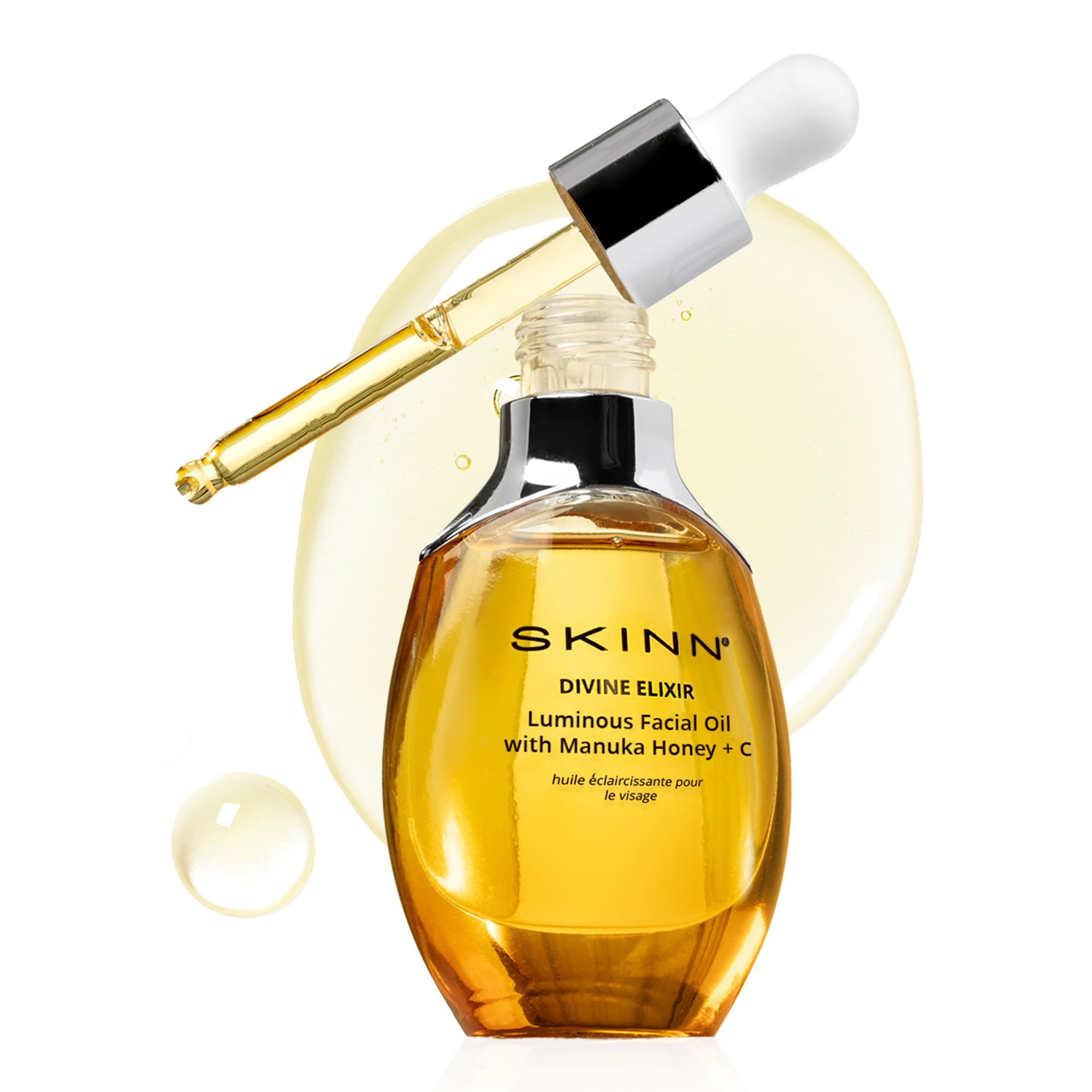 Skinn Luminous Facial Oil - Face Oil To Visibly Brighten, Firm, And Hydrate - Hydrating Oil For Anti-Aging And Dry Skin To Reduc