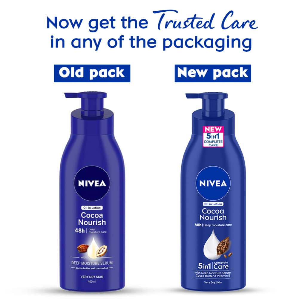 Nivea Cocoa Nourish Body Lotion(400 ml)