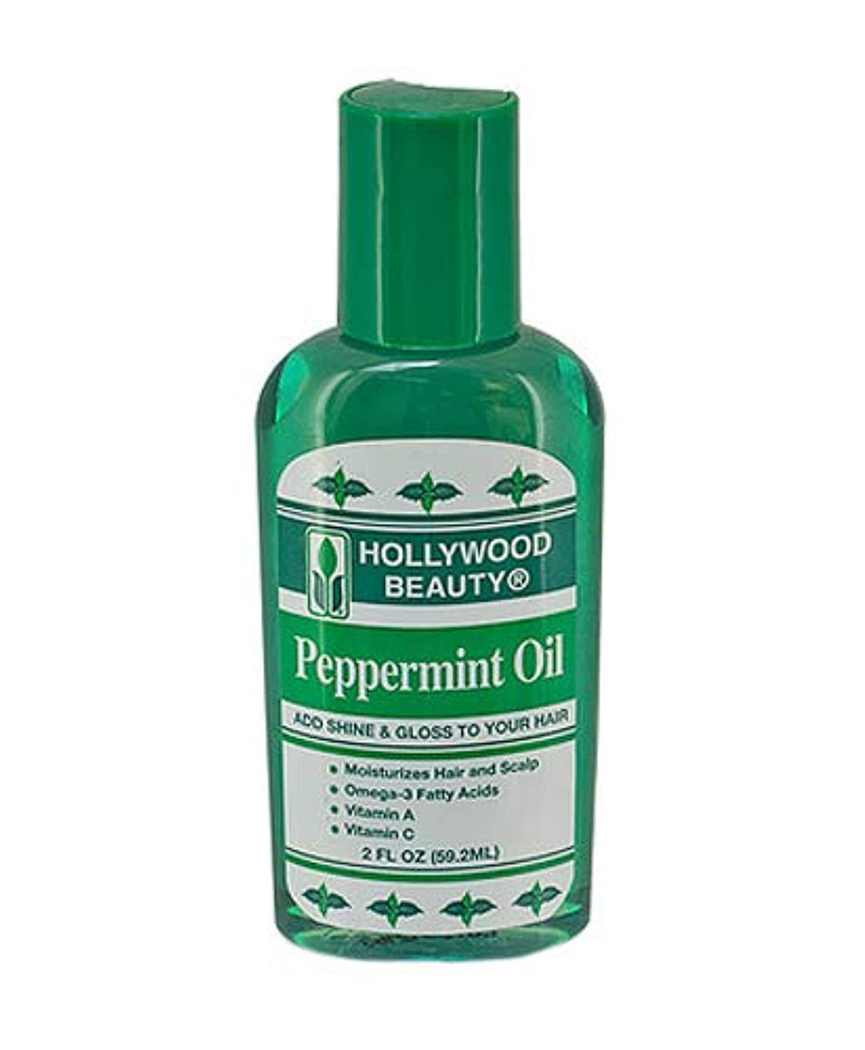 Hollywood Beauty Peppermint Hair Oil, 2 Oz