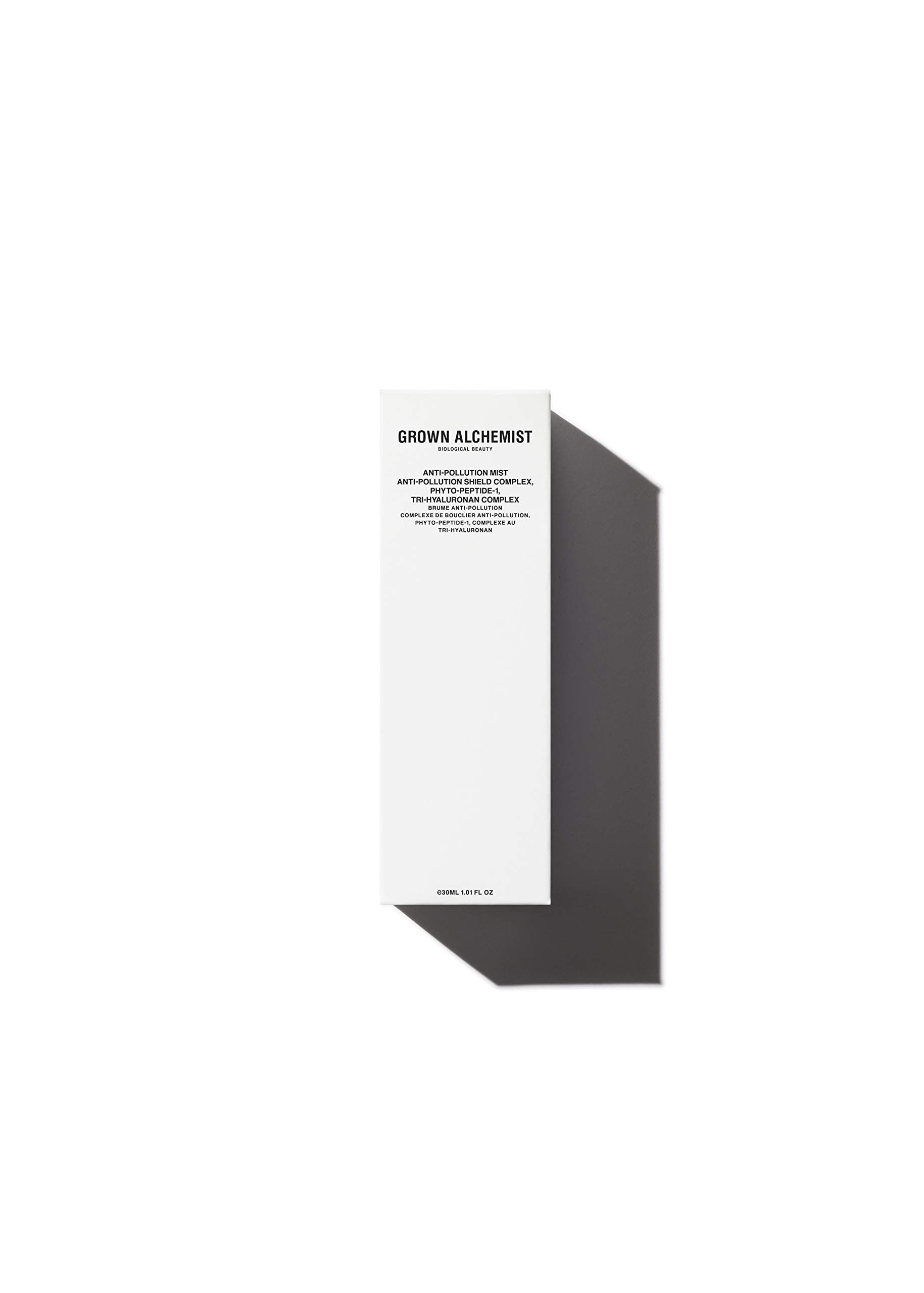 Grown Alchemist Anti-Pollution Mist (30ml), Hydrating, Antioxidant Shield & Skin Defense with Hyaluronic Acid and Plant Peptides