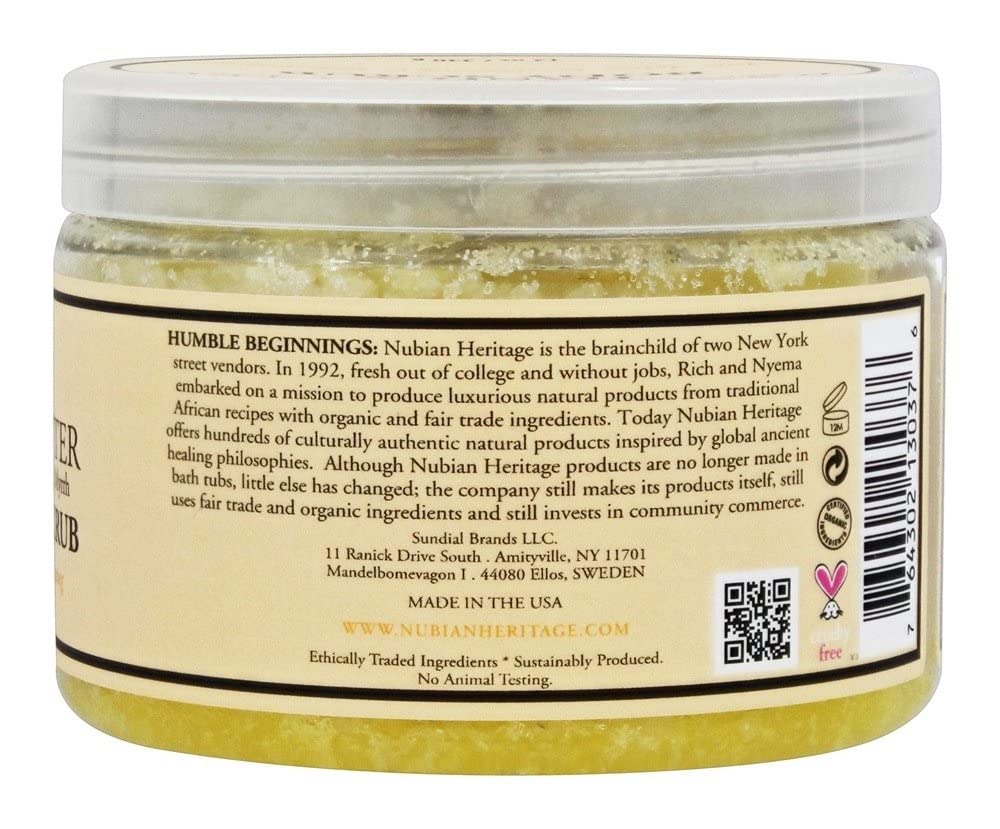 Nubian Heritage Scrub Bath Raw Shea Frkns