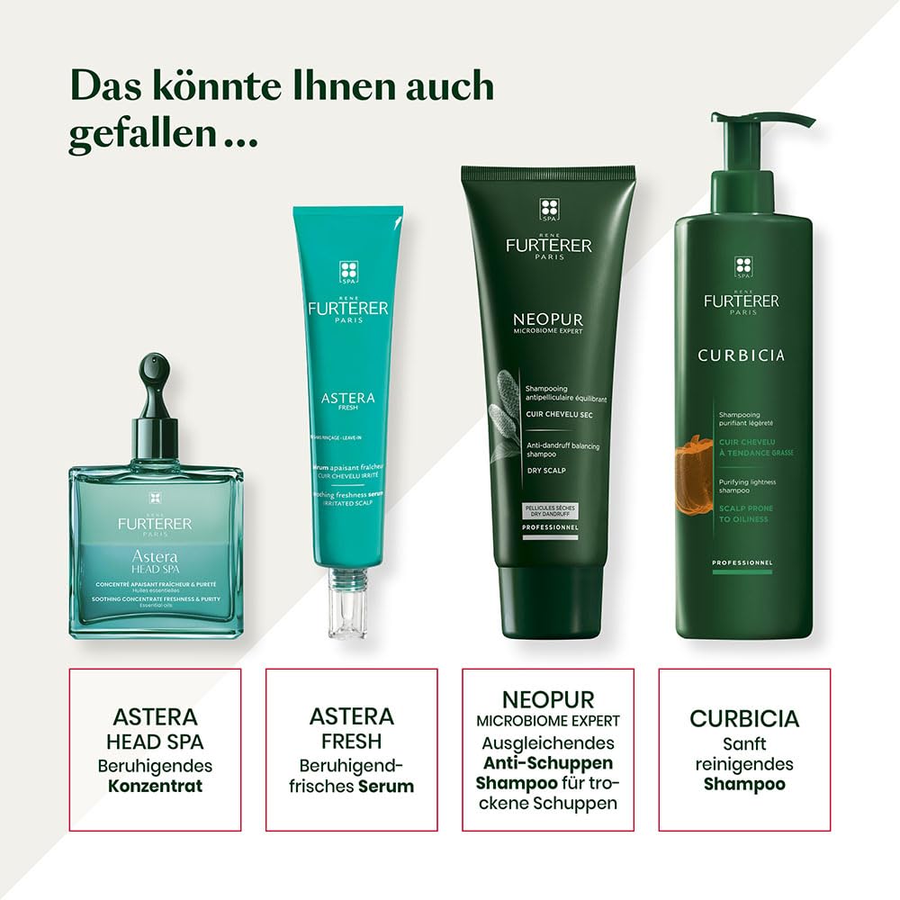 Rene Furterer NEOPUR Scalp Balancing Shampoo - For Dry Scalps Prone to Loose Dandruff - With Wild Ginger & Celery Seed - Dermato