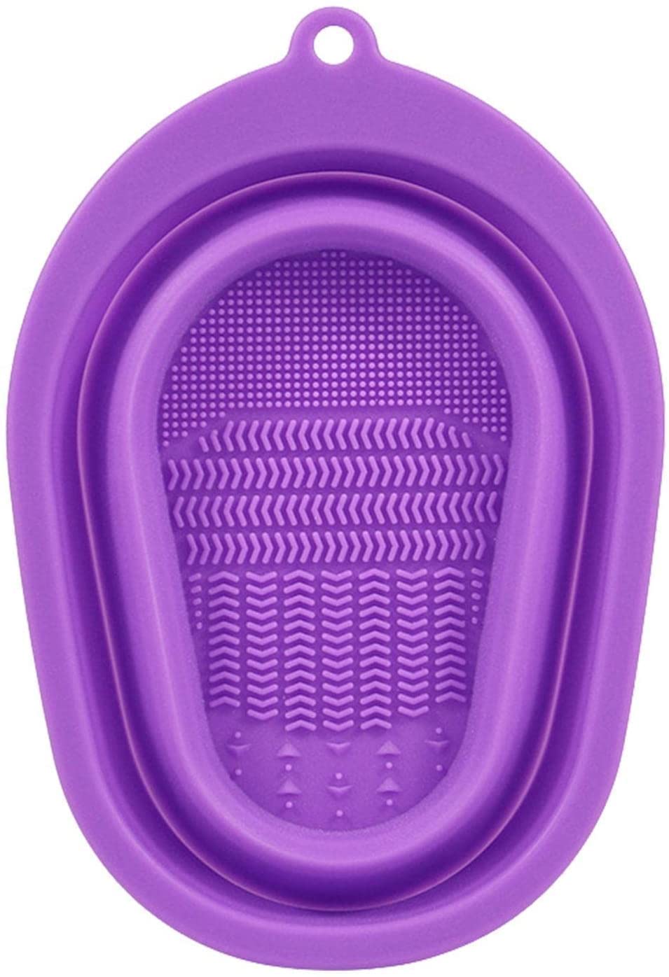 Adept Makeup Brush Cleaning Mat, Silicone Makeup Brush Scrubber, Cosmetic Brush Cleaner, Brush Cleaning Pad, Foldable Makeup Bru
