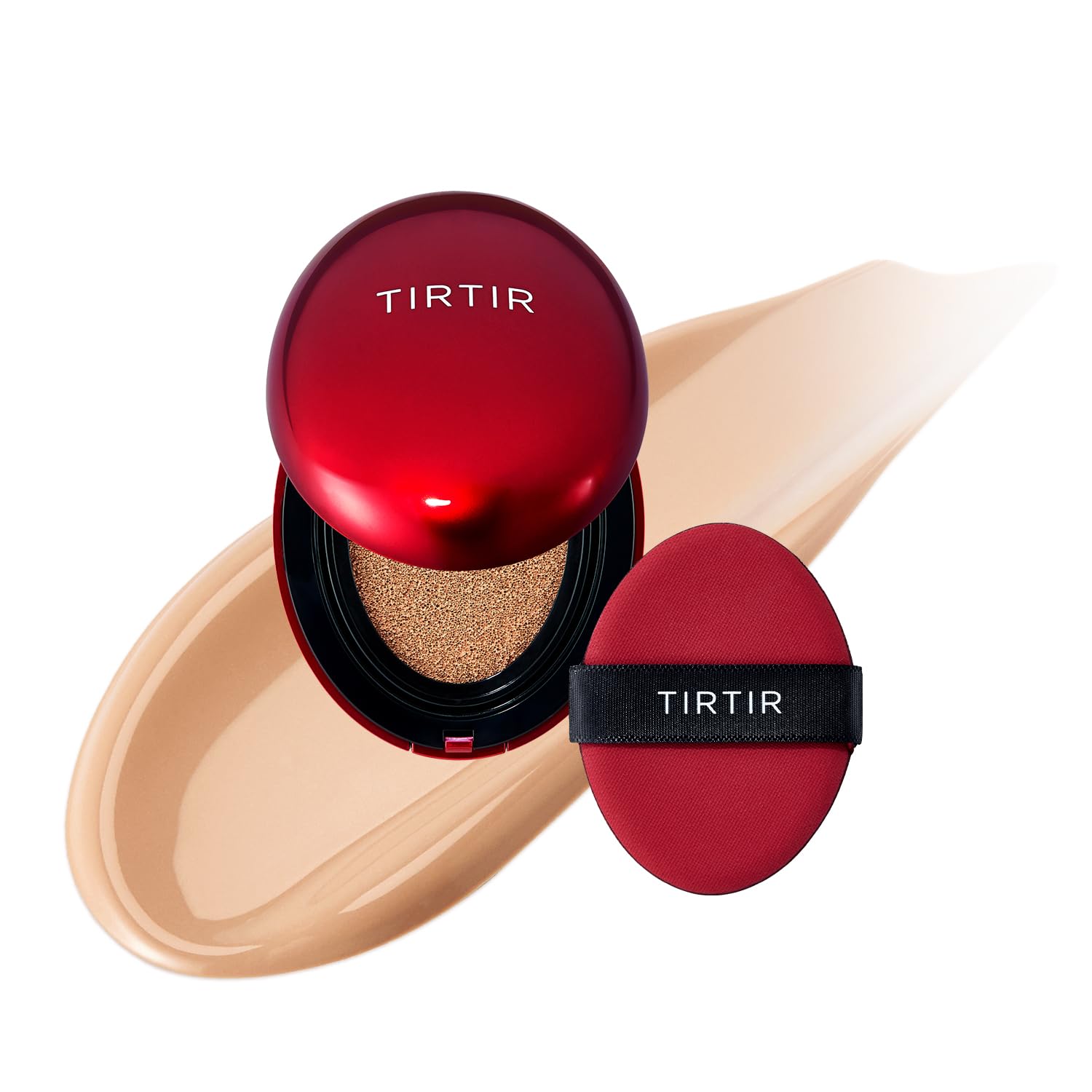 [*Mini Size*] TIRTIR Mask Fit Red Cushion Foundation | Full coverage, Weightless, Skin fit, Satin Glow Finish, Korean Makeup, be