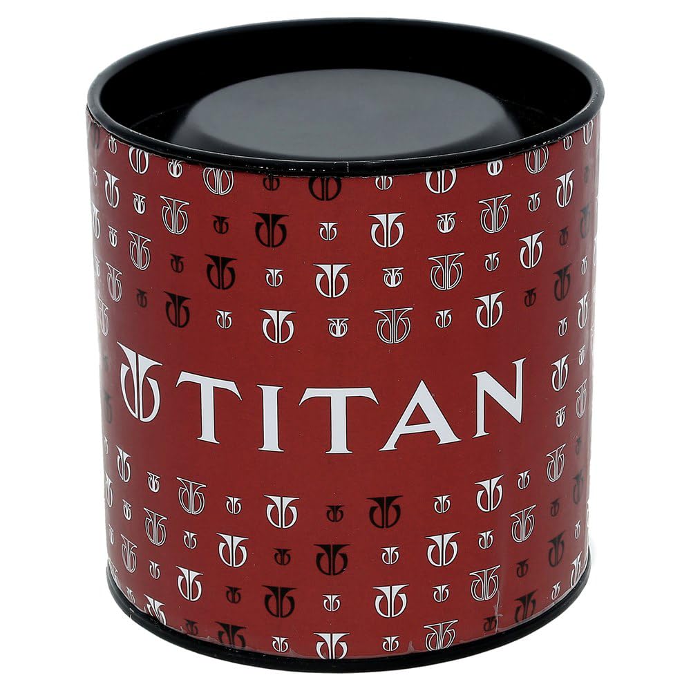 Titan Analog Gold Dial MenS Watch-1650Ym04
