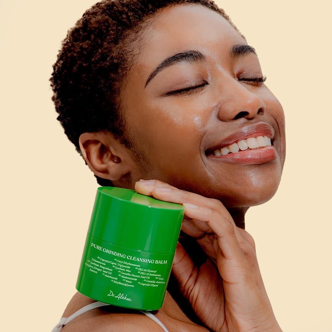 Dr.Althea Pure Grinding Cleansing Balm -Hygienic Grinding Balm, Vegan Formula, Sensitive Skin Safe, 14 Essential Ingredients, St