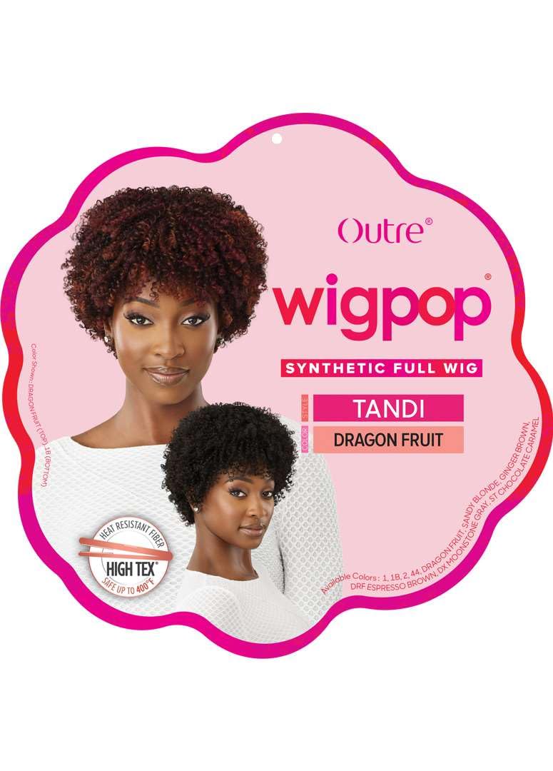Outre Wigpop - Tandi (JET BLACK 1)