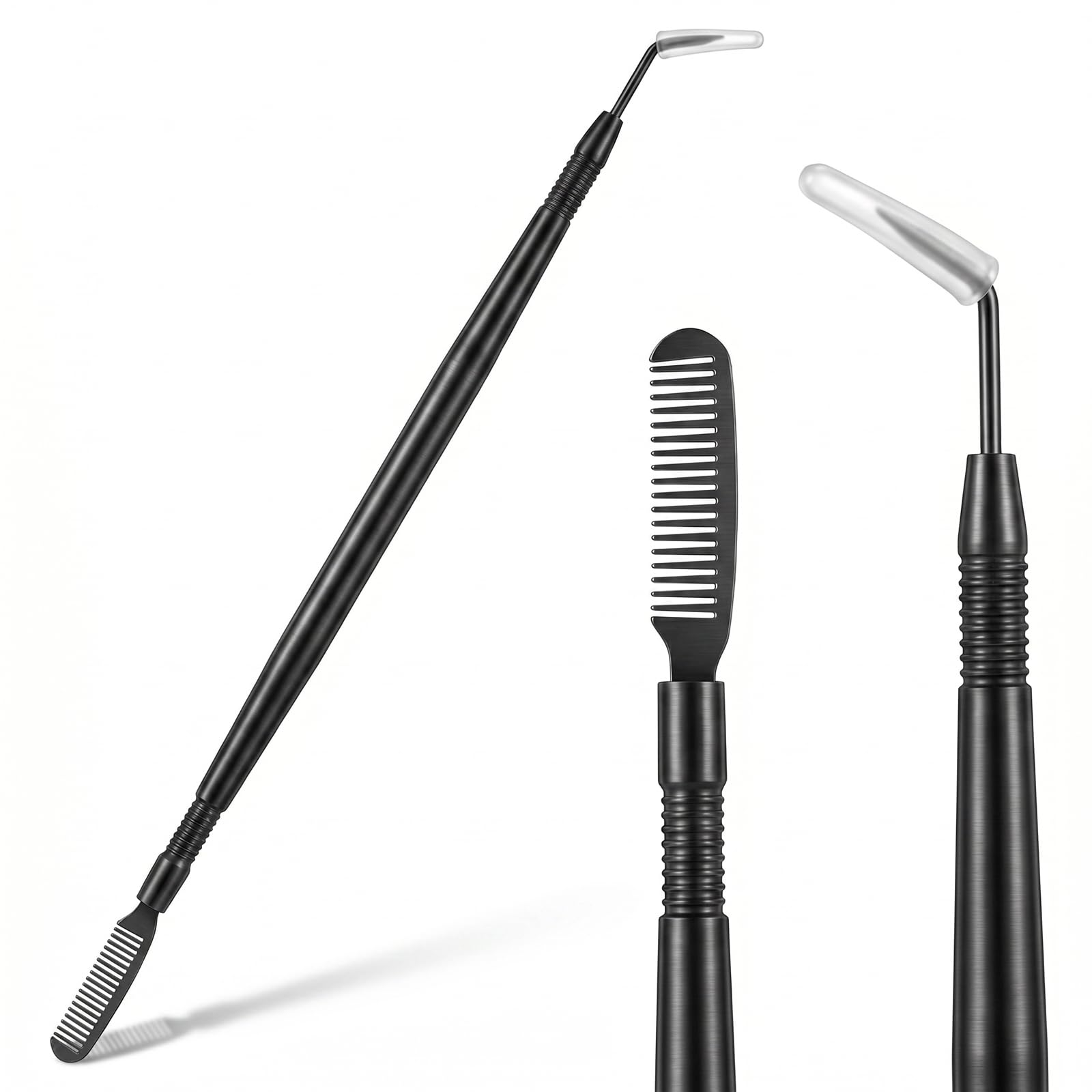 2PCS Eyelash Separator Tool with Comb 3 in 1 Lash Lift Rods
