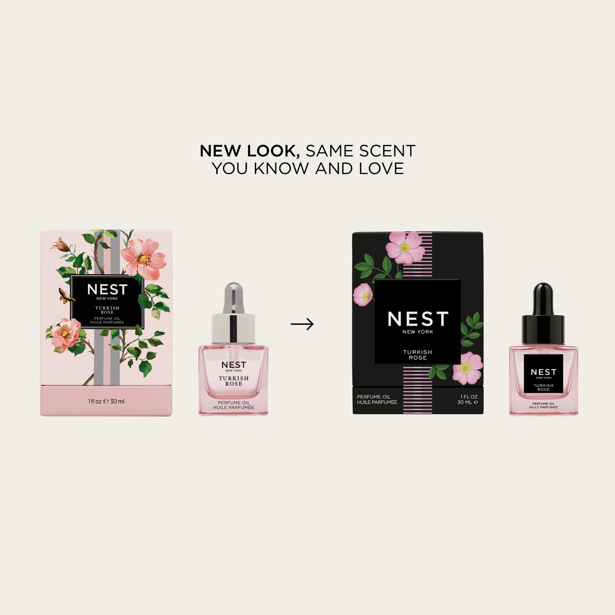 NEST New York Turkish Rose Perfume Oil (Full Size) - 30 mL - Vegan & Cruelty Free