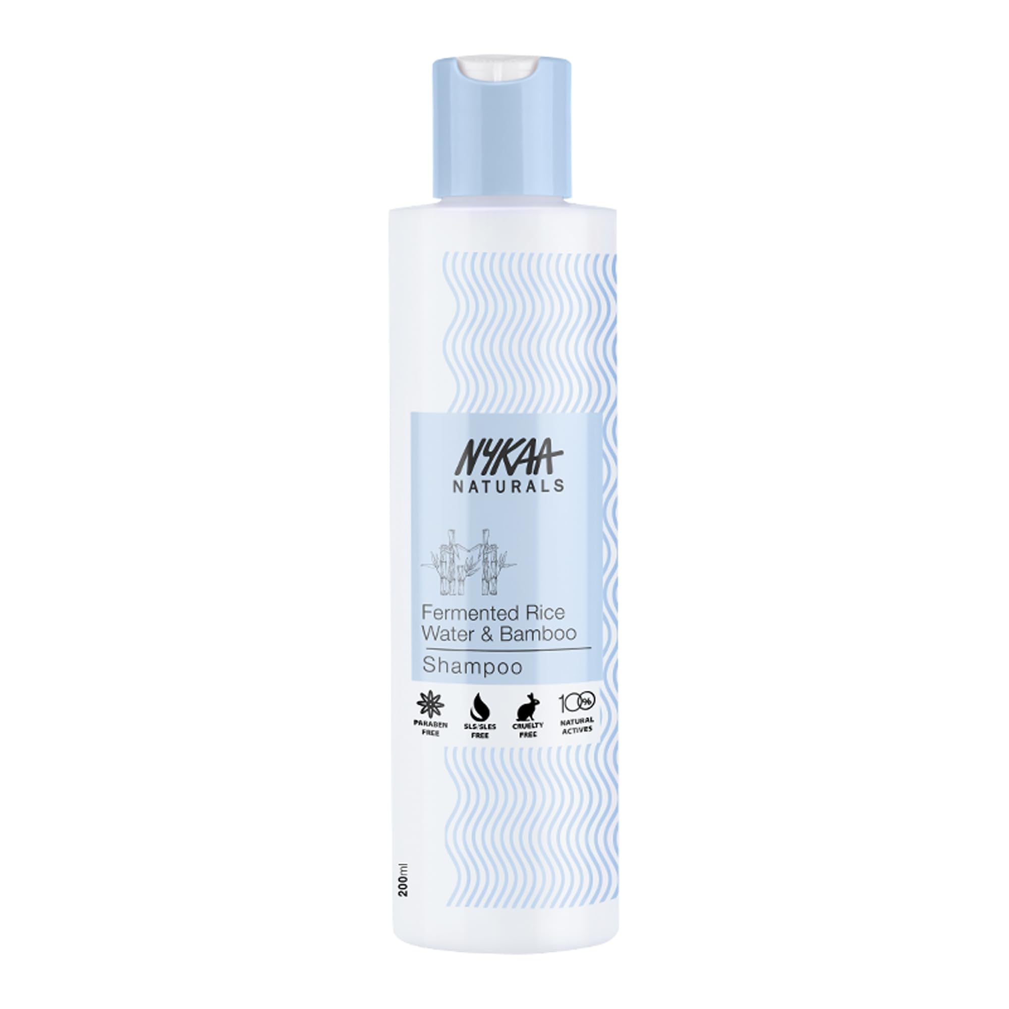 Shampoo - Fermented Rice Water And Bamboo By Nykaa Naturals For Women - 6.76 Oz Shampoo