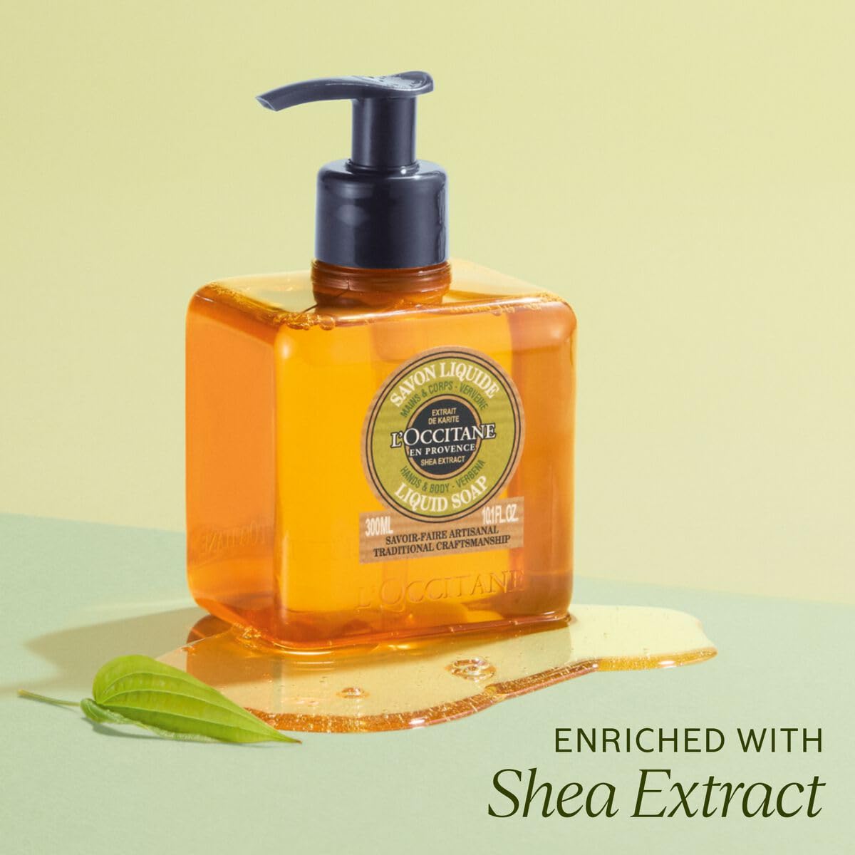 L'OCCITANE Shea Verbena Hand & Body Liquid Soap Refill 16.90 fl. oz