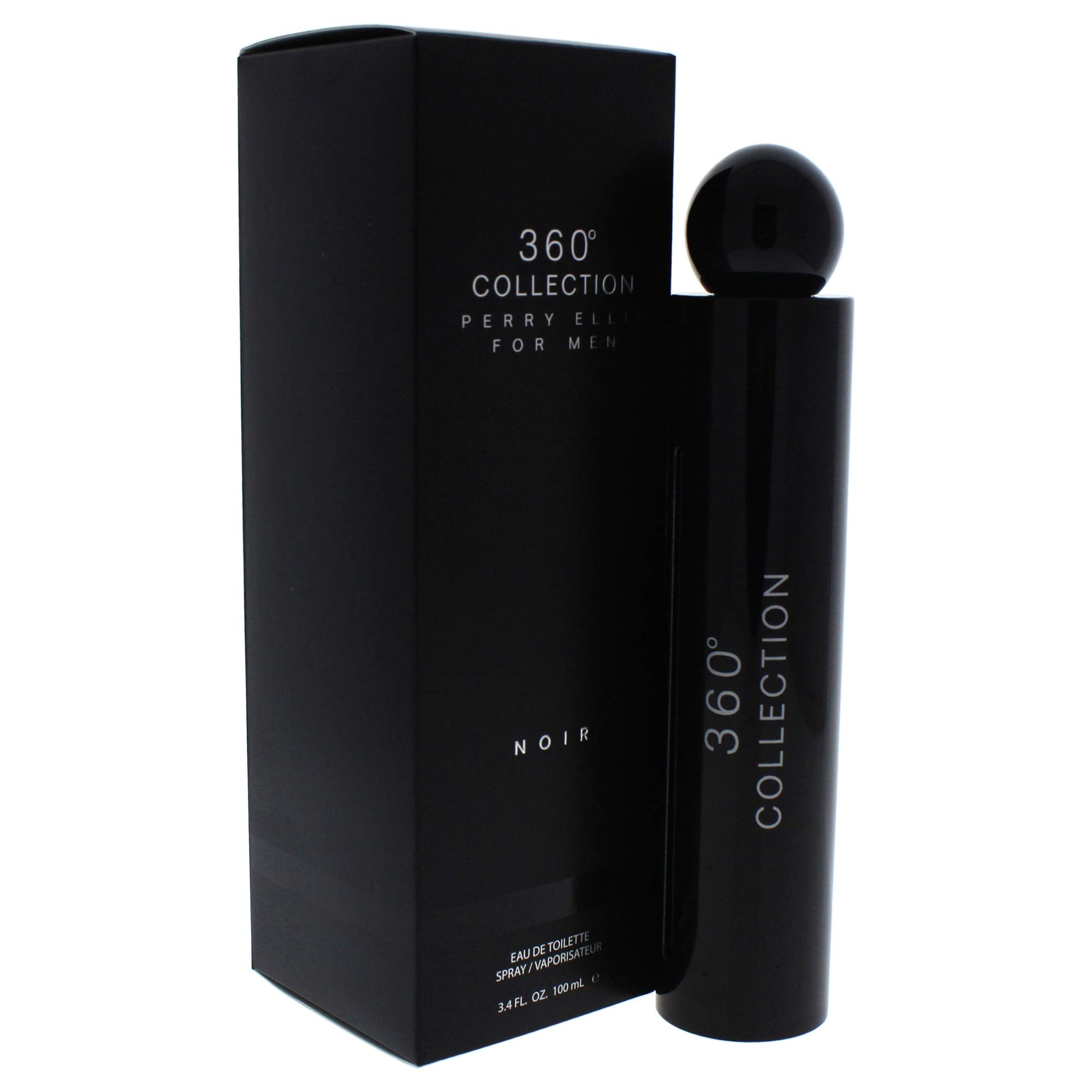 Perry Ellis 360 Collection Noir By Perry Ellis, 3.4 Oz Eau De Toilette Spray For Men