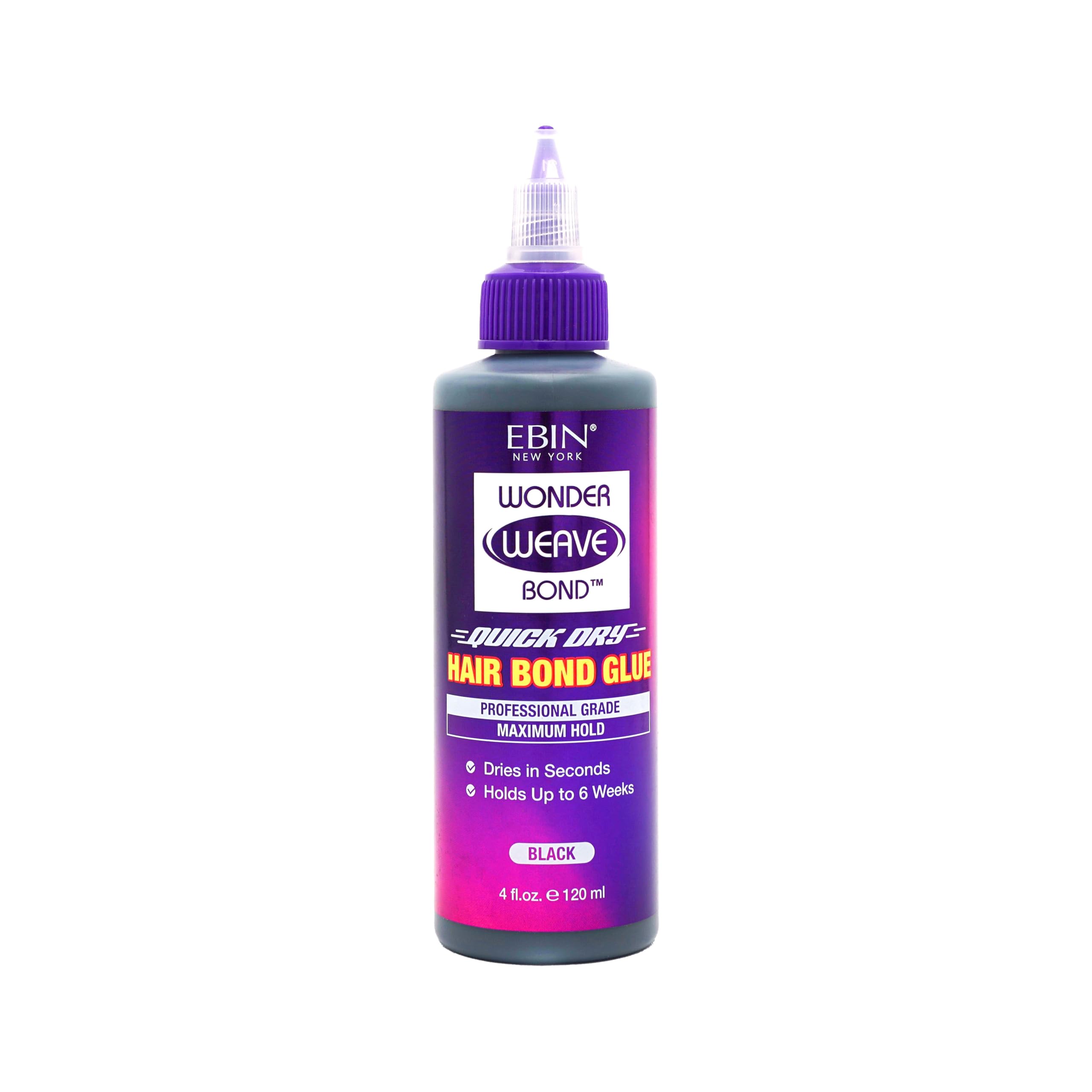 Wonder Weave Bond Hair Bond Glue - Black 4 fl.oz(120ML)