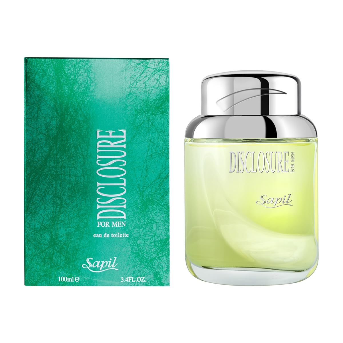 Sapil Perfumes Disclosure For Men    Long-Lasting, Enticing Scent For Every Day From Dubai Woody Spicy Scent Edt Spray Fragrance
