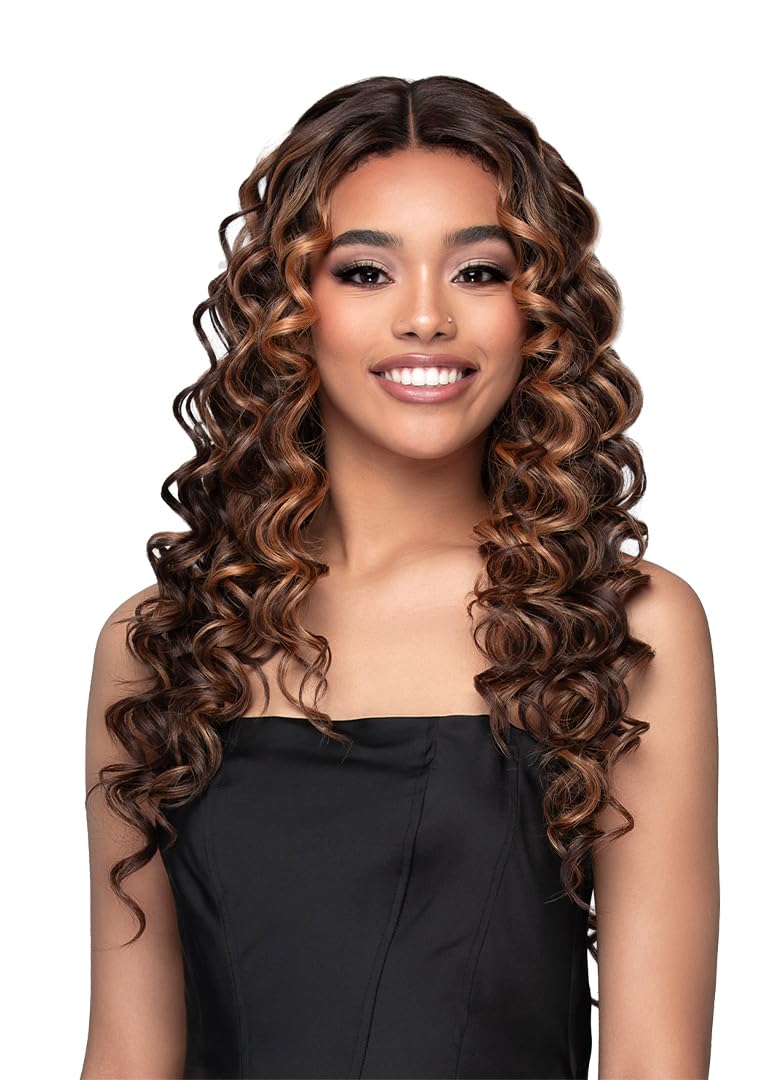 Bobbi Boss 4'' Deep Part Hd Lace Front Wig Mlf712 Neriah (T530/Red)