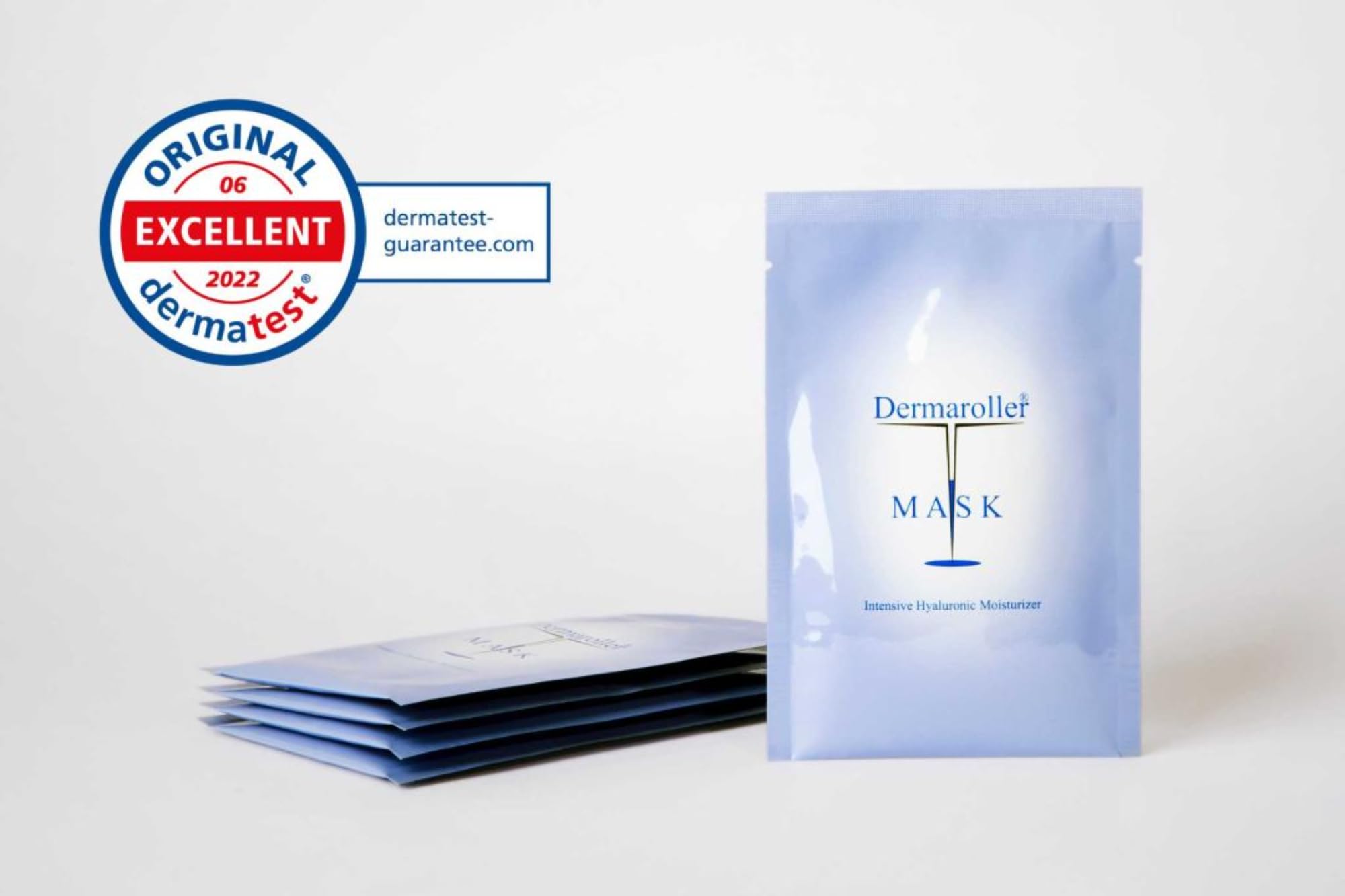 Dermaroller, Silk Face Masks Intensive Hyaluronic Acid Moisturizer with Matriyxl 3000 Tocopherol Boost collagen Hydrate Dry Skin